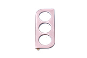 SYSTEM-S Kamera Schutz Linse Abdeckung Aluminium für Samsung Galaxy S22 Plus in Pink