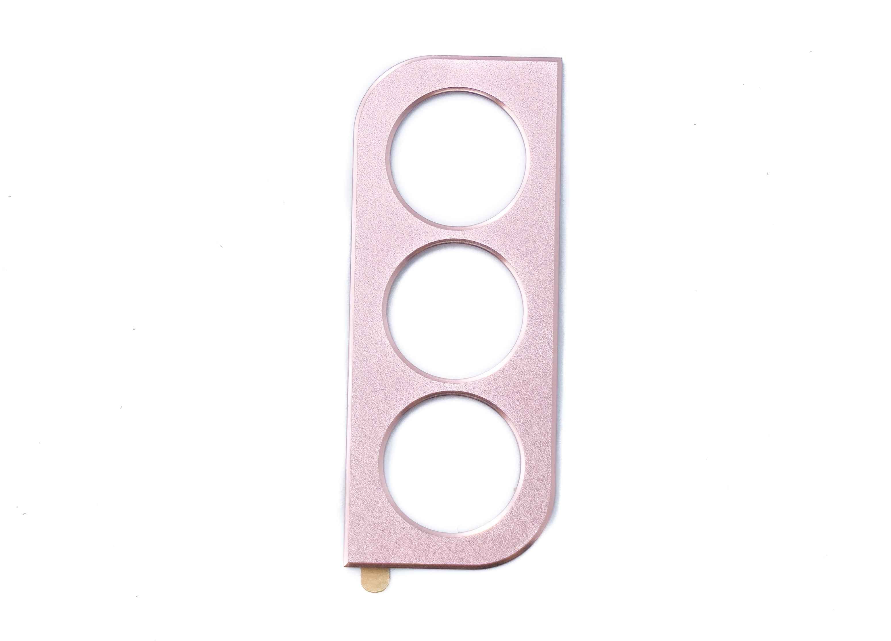 SYSTEM-S Kamera Schutz Linse Abdeckung Aluminium für Samsung Galaxy S22 Plus in Pink