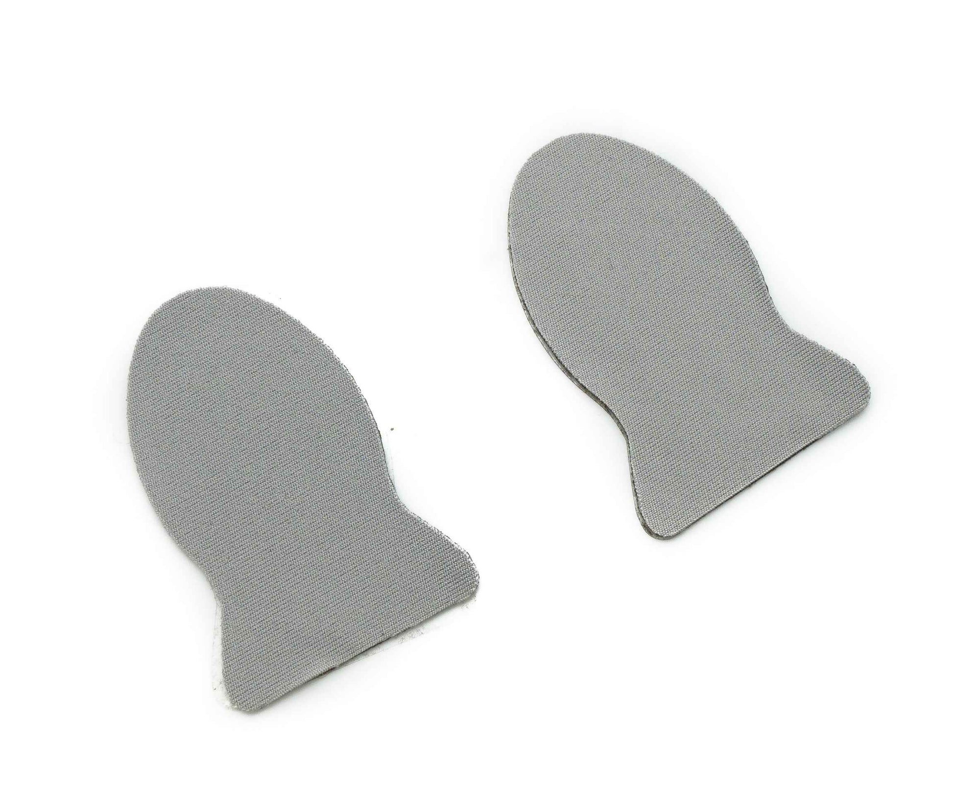 SYSTEM-S Anti Rutsch Daumen Finger Handschuhe Smartphones Touch Bildschirme Nylon in Grau