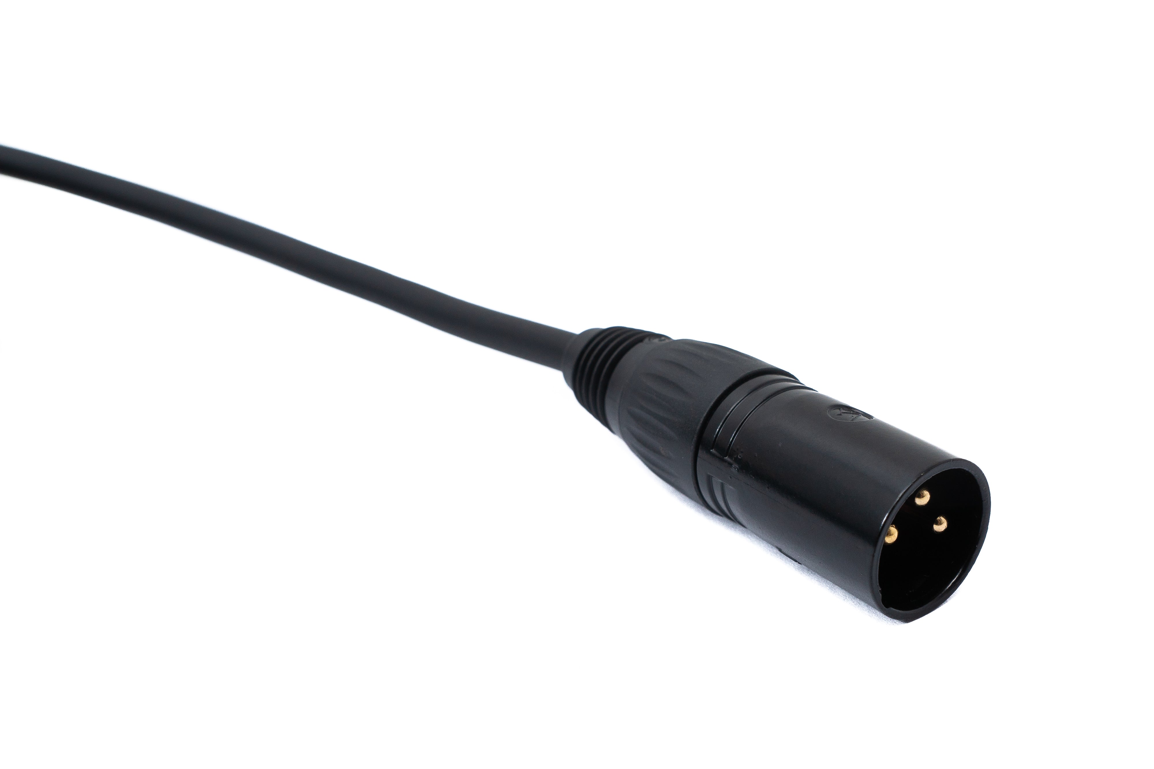 XLR Audio Kabel 10 m 3-polig Stecker auf Buchse schwarz | System-S