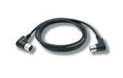 SYSTEM-S MIDI Kabel 150 cm Din 5 Pin Stecker zu Stecker Winkel