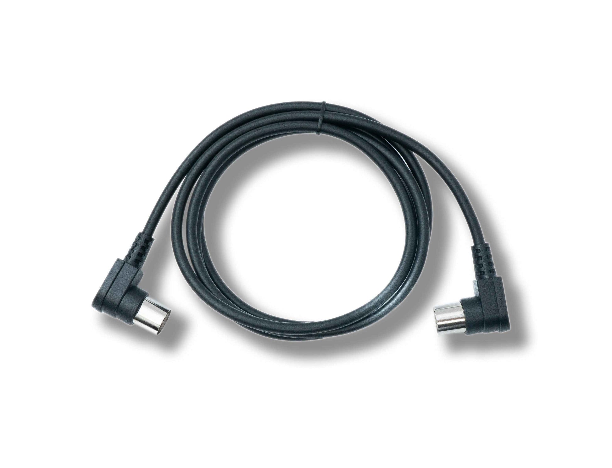 SYSTEM-S MIDI Kabel 150 cm Din 5 Pin Stecker zu Stecker Winkel