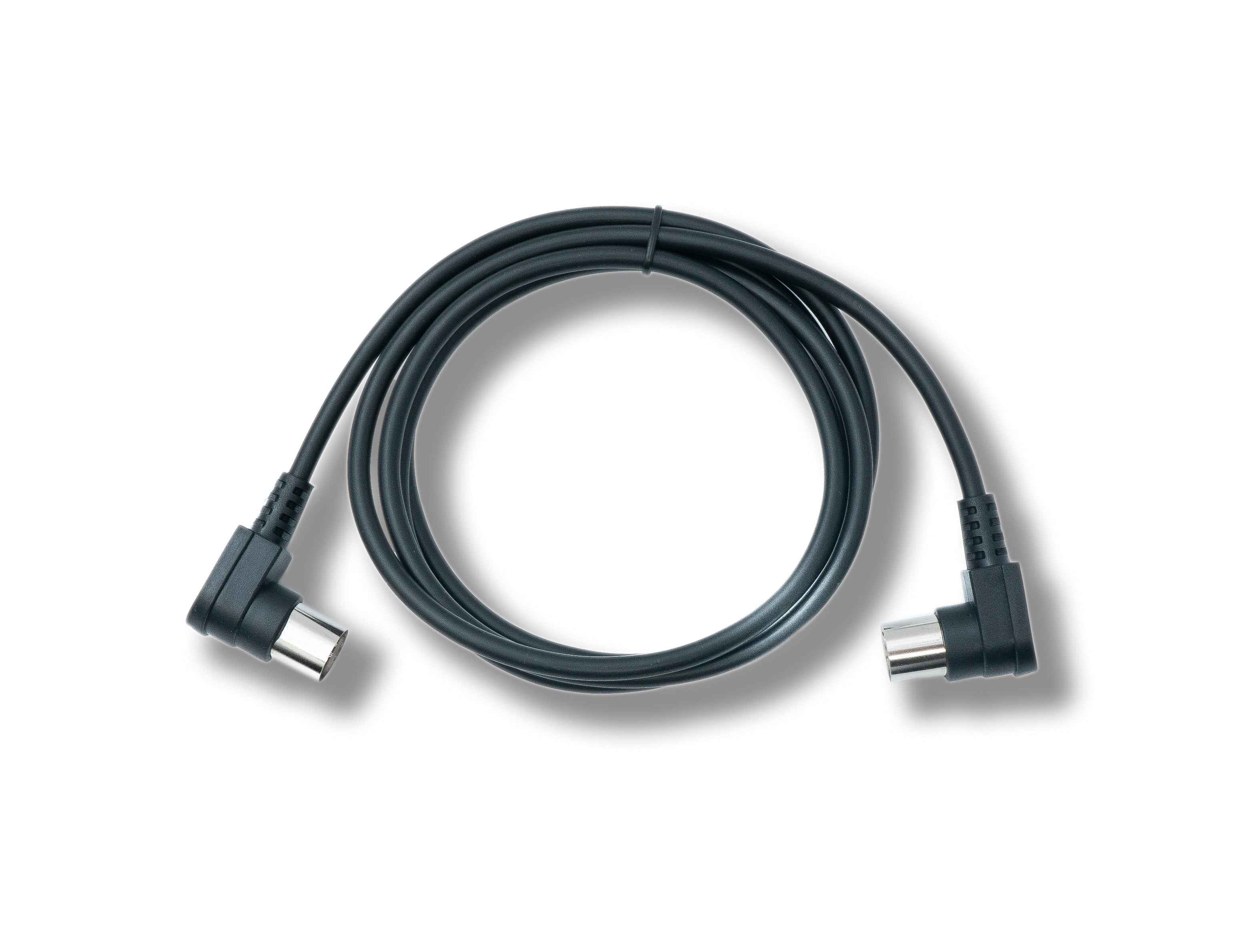 SYSTEM-S MIDI Kabel 150 cm Din 5 Pin Stecker zu Stecker Winkel