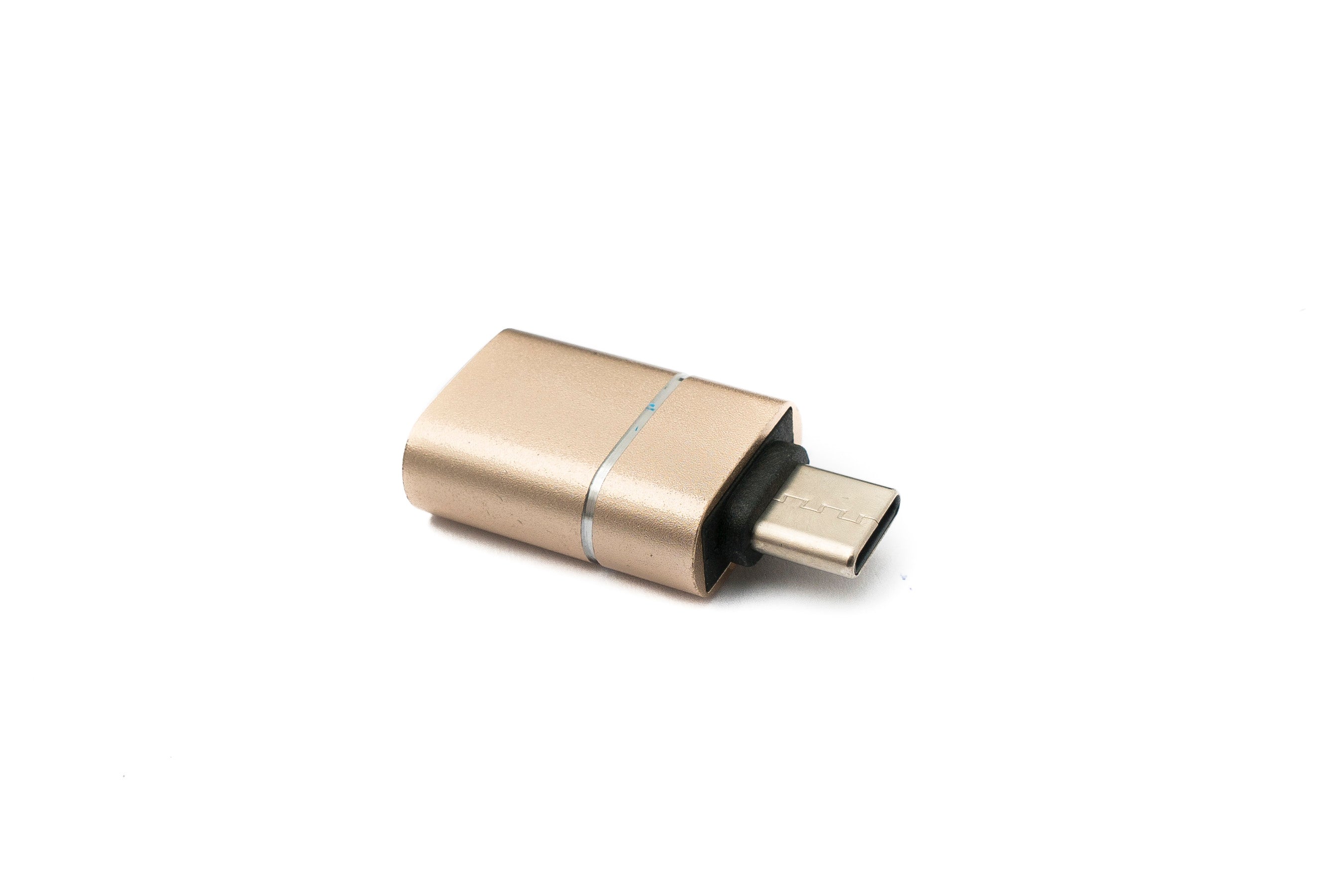 USB-Adapter USB-C Stecker auf USB-A Buchse 5 Gbit/s 0,9 A Rosa-Gelb-Weiß
