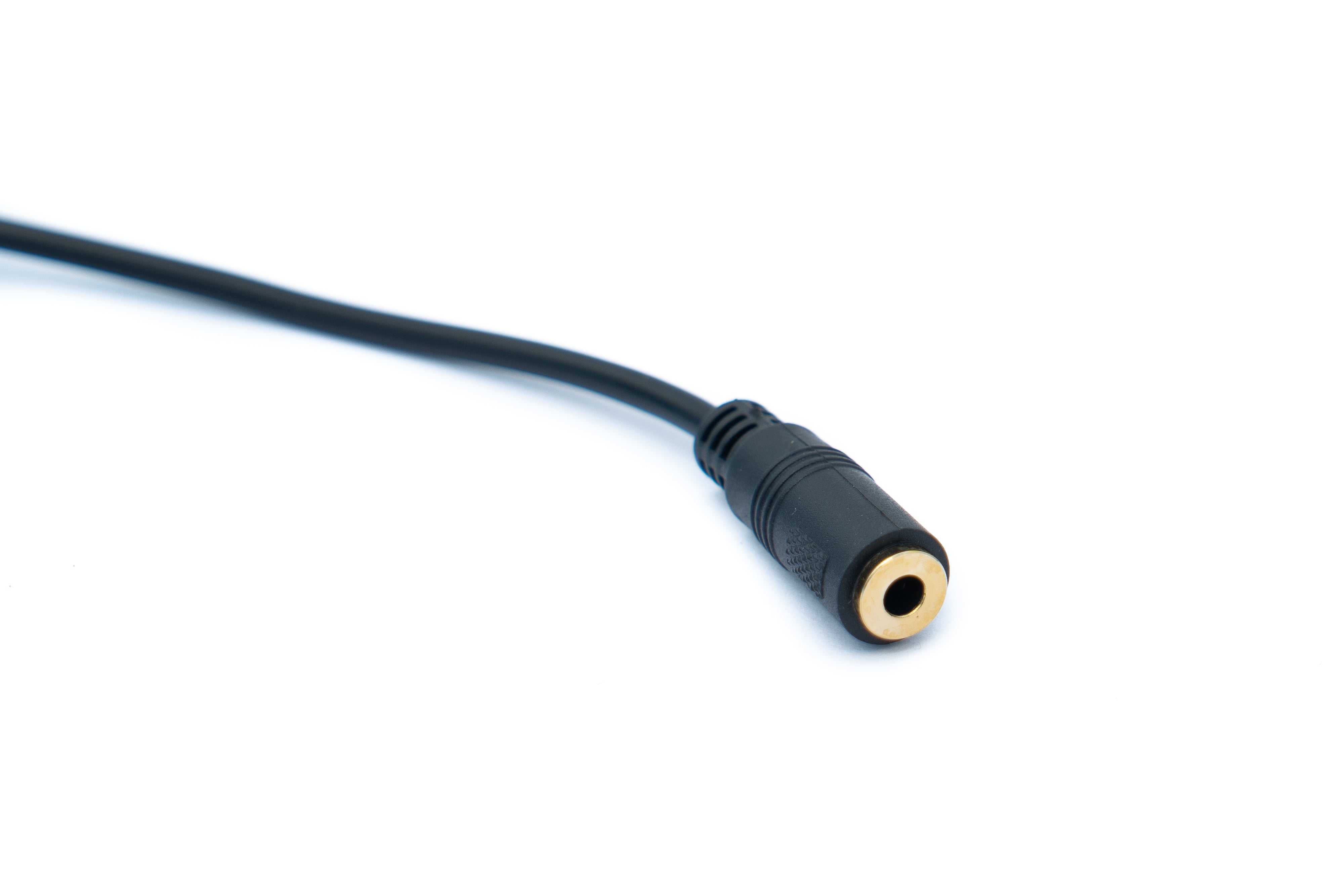 Audio Kabel 1,5 m 3,5 mm Klinke auf XLR 3-polig schwarz 72204020 | System-S