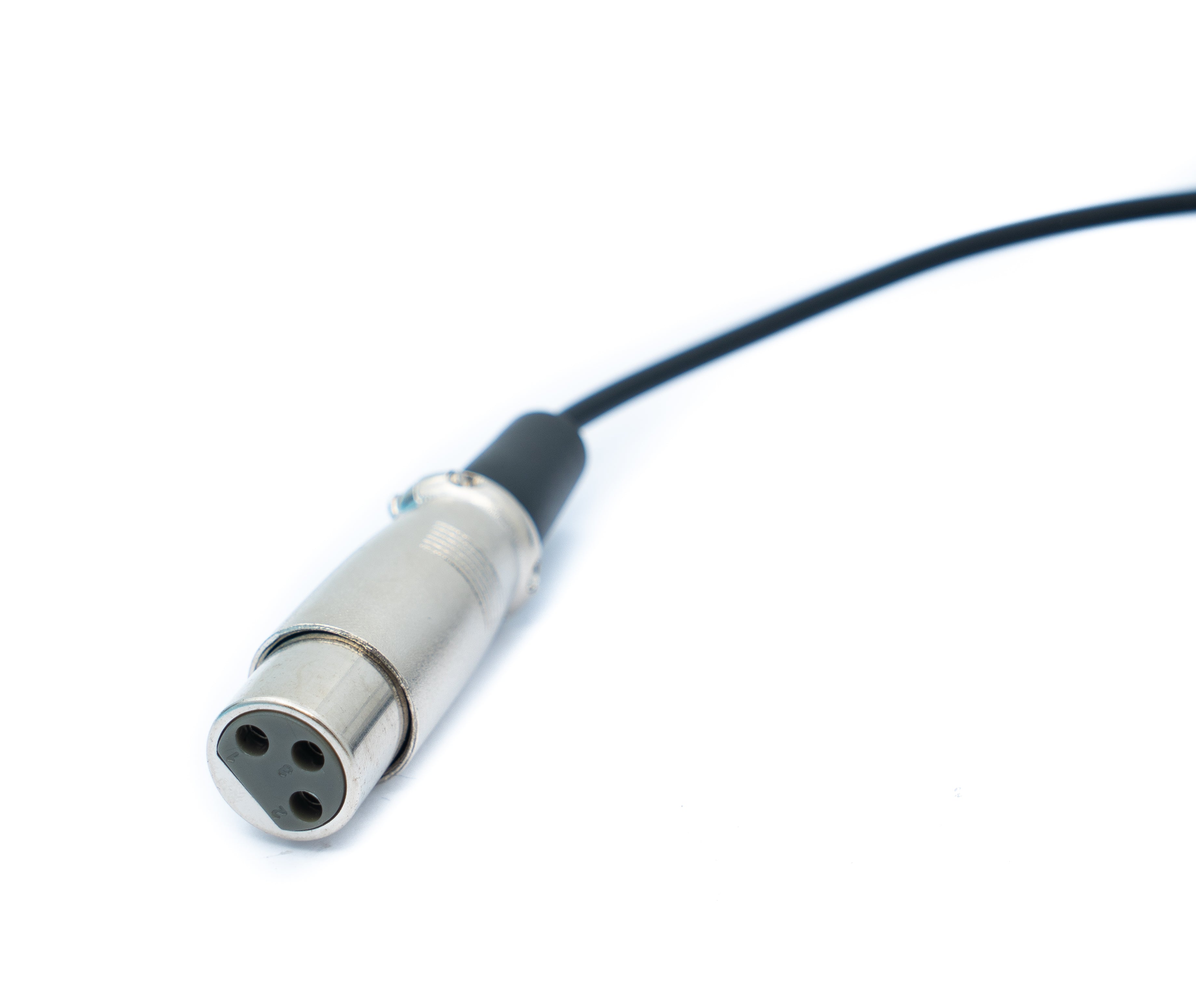 Audio Kabel 1,5 m 3,5 mm Klinke auf XLR 3-polig schwarz 72204020 | System-S