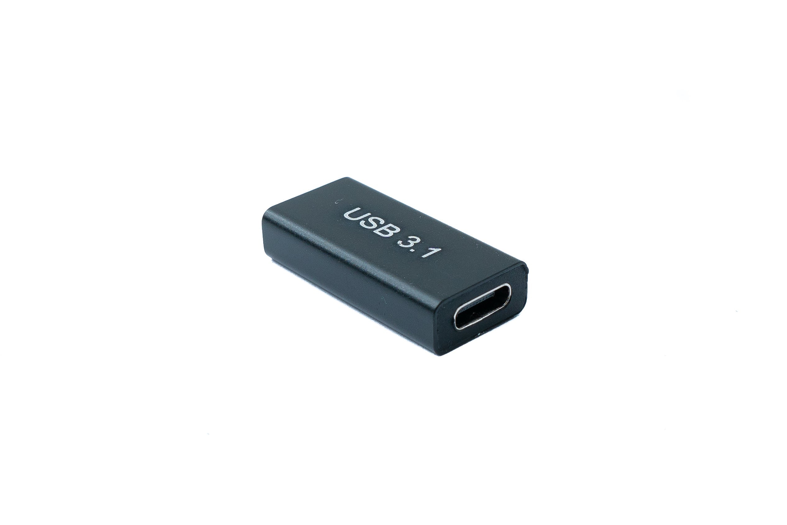 USB-Adapter USB-C auf USB-A 3.1 5 Gbit/s schwarz 3,1 cm 85286192 | System-S