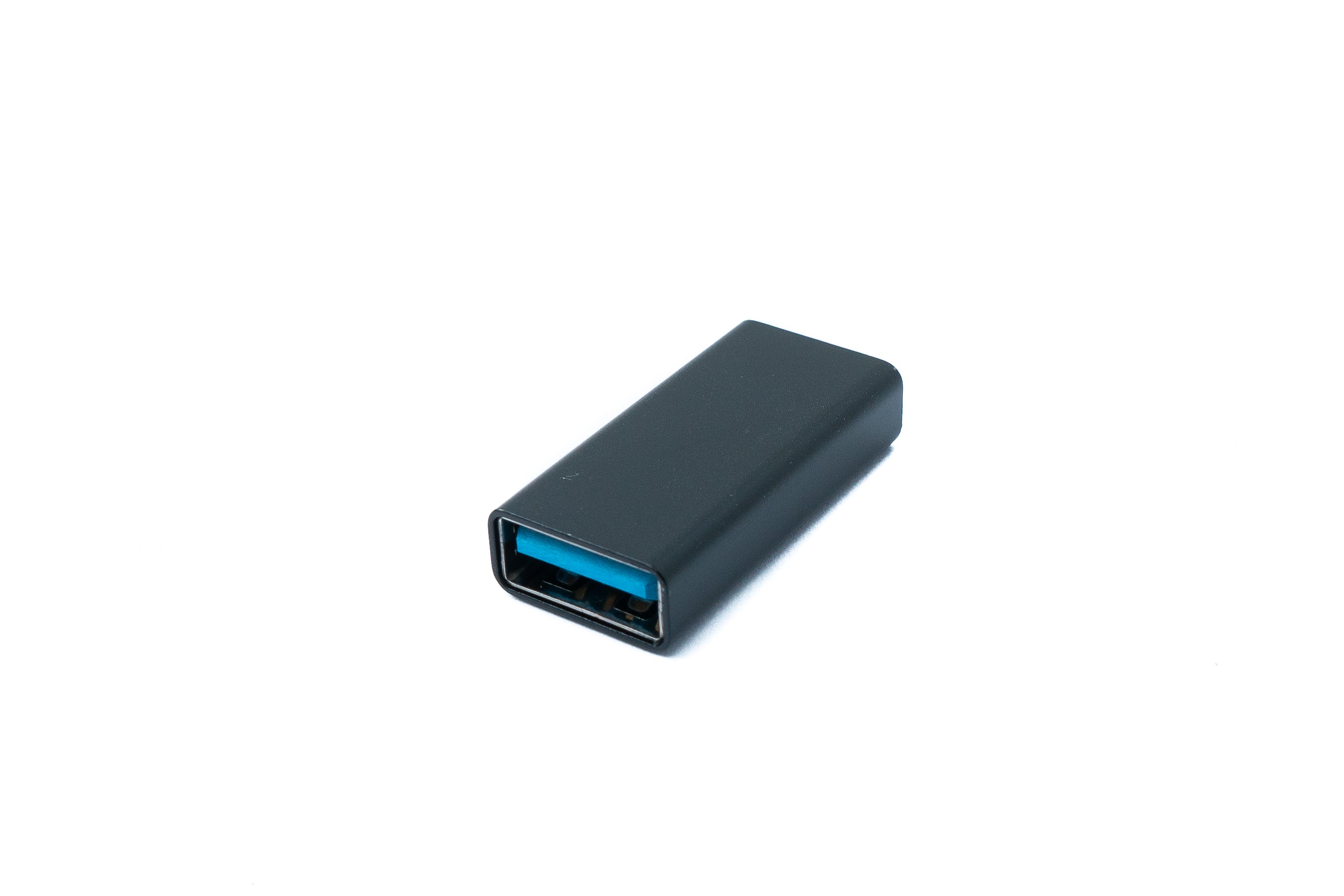 USB-Adapter USB-C auf USB-A 3.1 5 Gbit/s schwarz 3,1 cm 85286192 | System-S