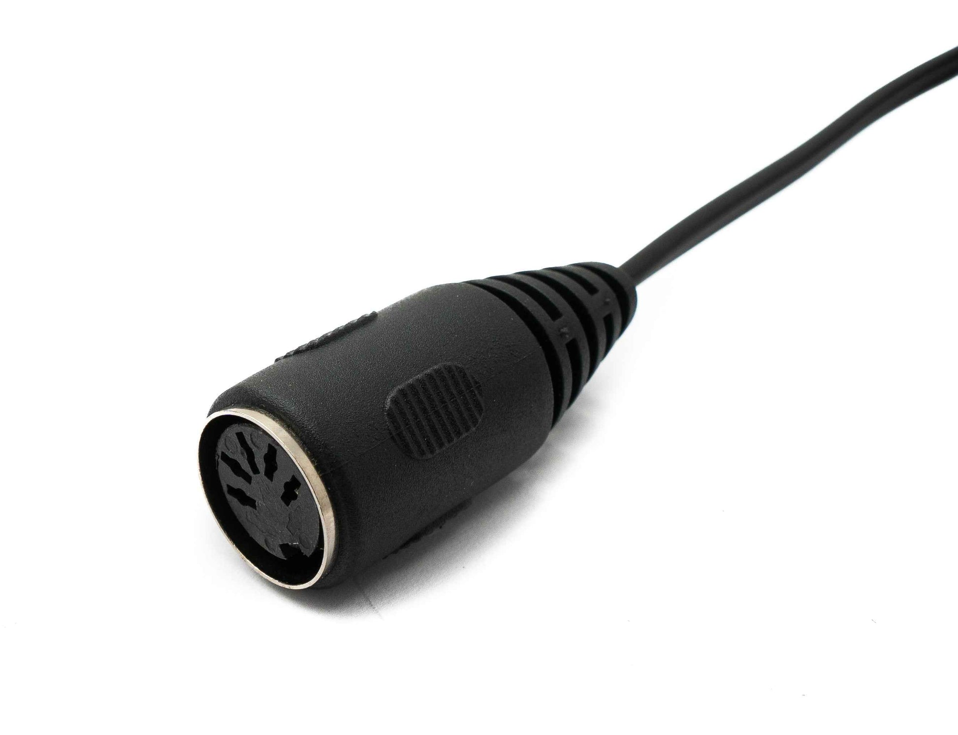 SYSTEM-S Cinch 2 RCA Kabel 150 cm Buchse zu DIN 5 polig Stecker Stereo in Schwarz