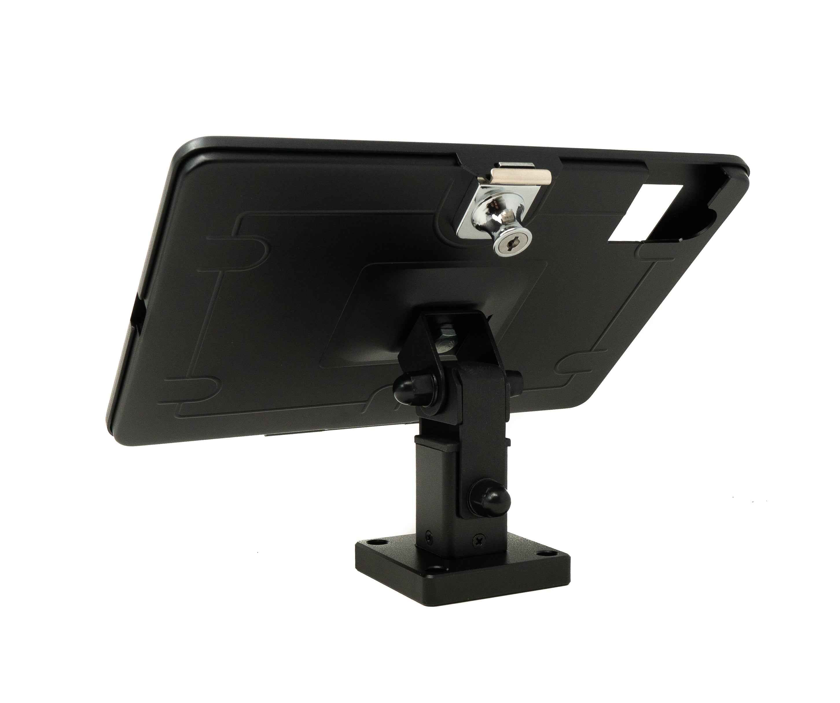 SYSTEM-S Wand Decke Halterung abschließbar 180° neigbar für iPad 10 Pro 11 Air 4 5