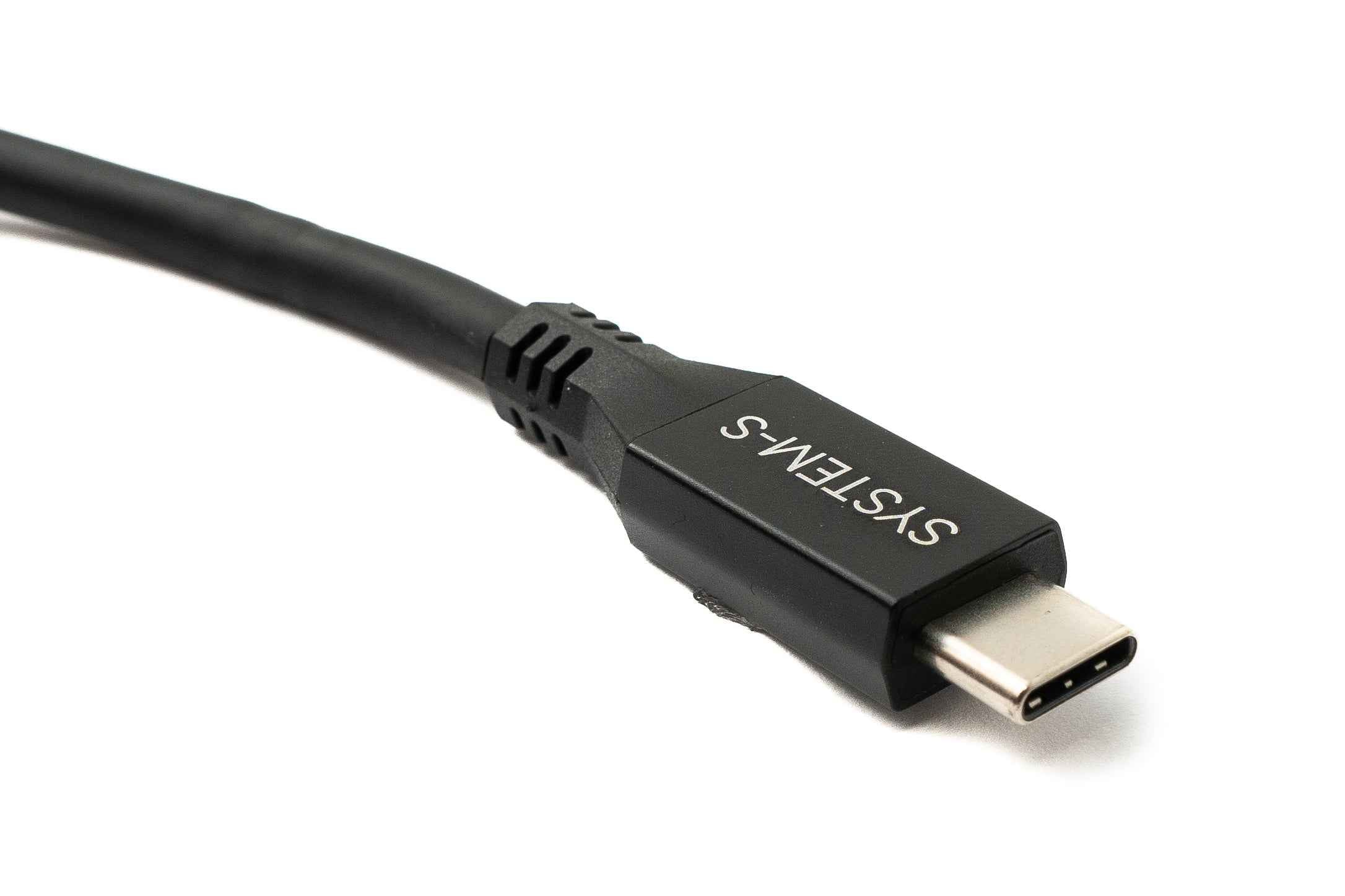 SYSTEM-S USB4 USB 250 cm Kabel Typ C Stecker zu Stecker 40 Gbit/s 240 W USB 4.0 Kabel