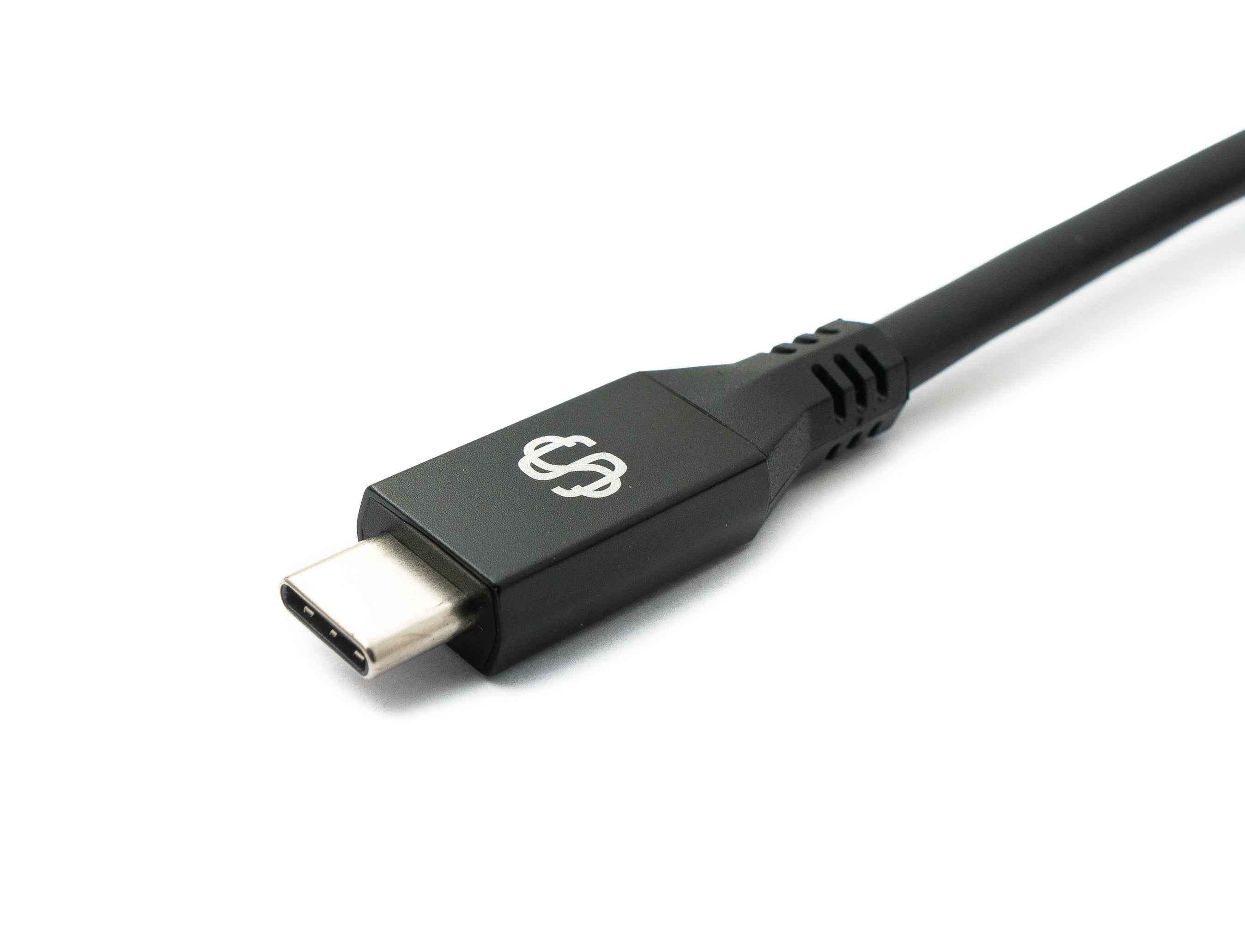 SYSTEM-S USB4 USB 200 cm Kabel Typ C Stecker zu Stecker 40 Gbit/s 240 W USB 4.0 Kabel