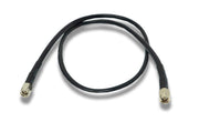 SYSTEM-S Koaxial Kabel 60 cm RG58 Stecker zu Stecker RG58C/U SMA