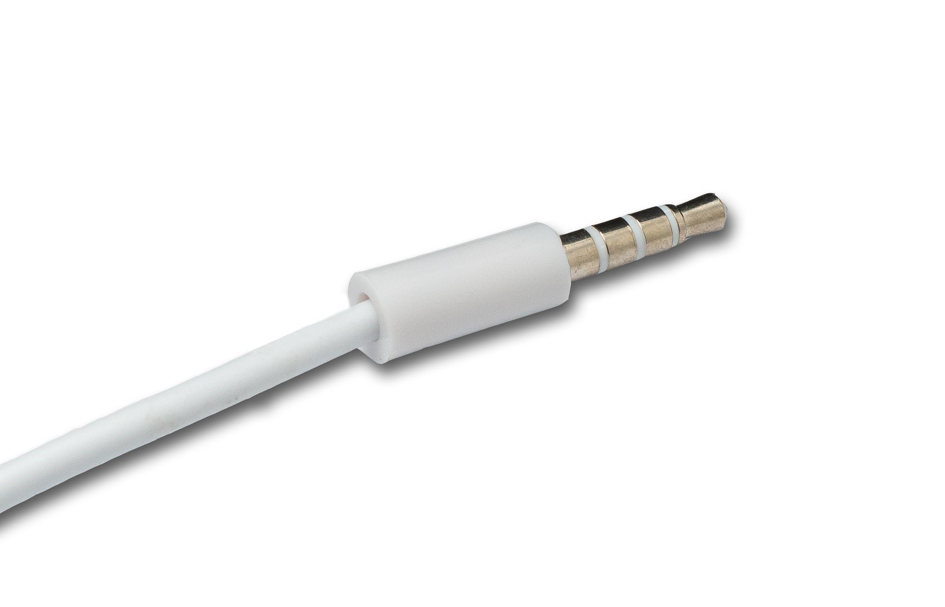Audio Kabel 100 cm Stereo AUX Klinke 3,5 mm Stecker zu Buchse in Weiß 81546934