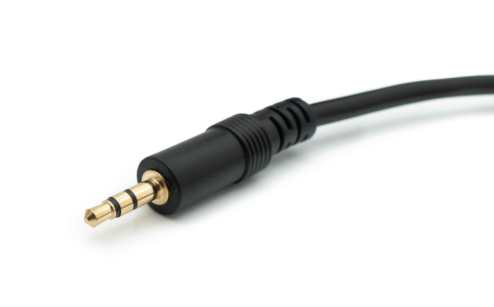 SYSTEM-S Audio Kabel 150 cm Stereo AUX Klinke 6,35 mm Stecker zu 3,5 mm Stecker Schwarz