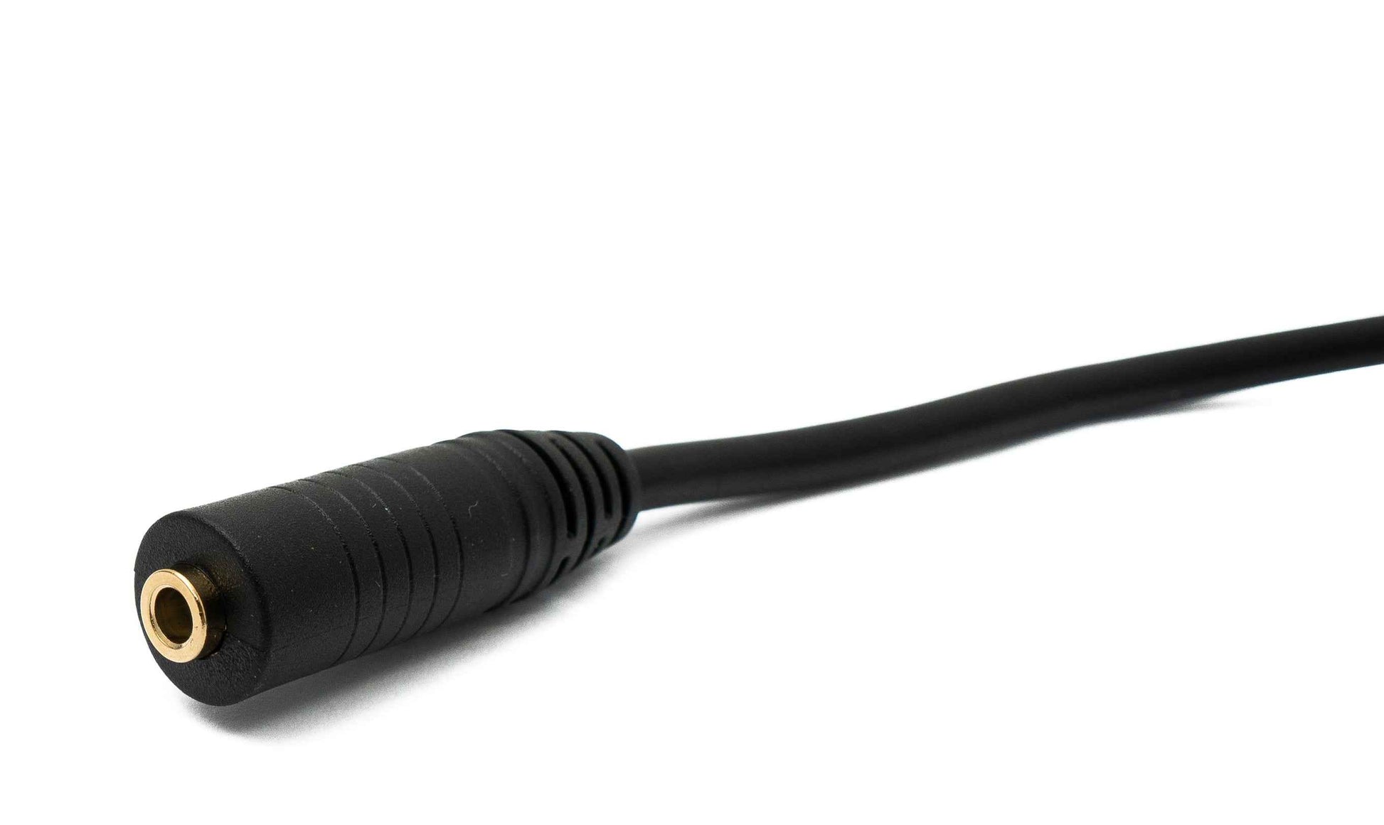SYSTEM-S Audio Kabel 150 cm Stereo AUX Klinke 6,35 mm Stecker zu 3,5 mm Buchse Schwarz