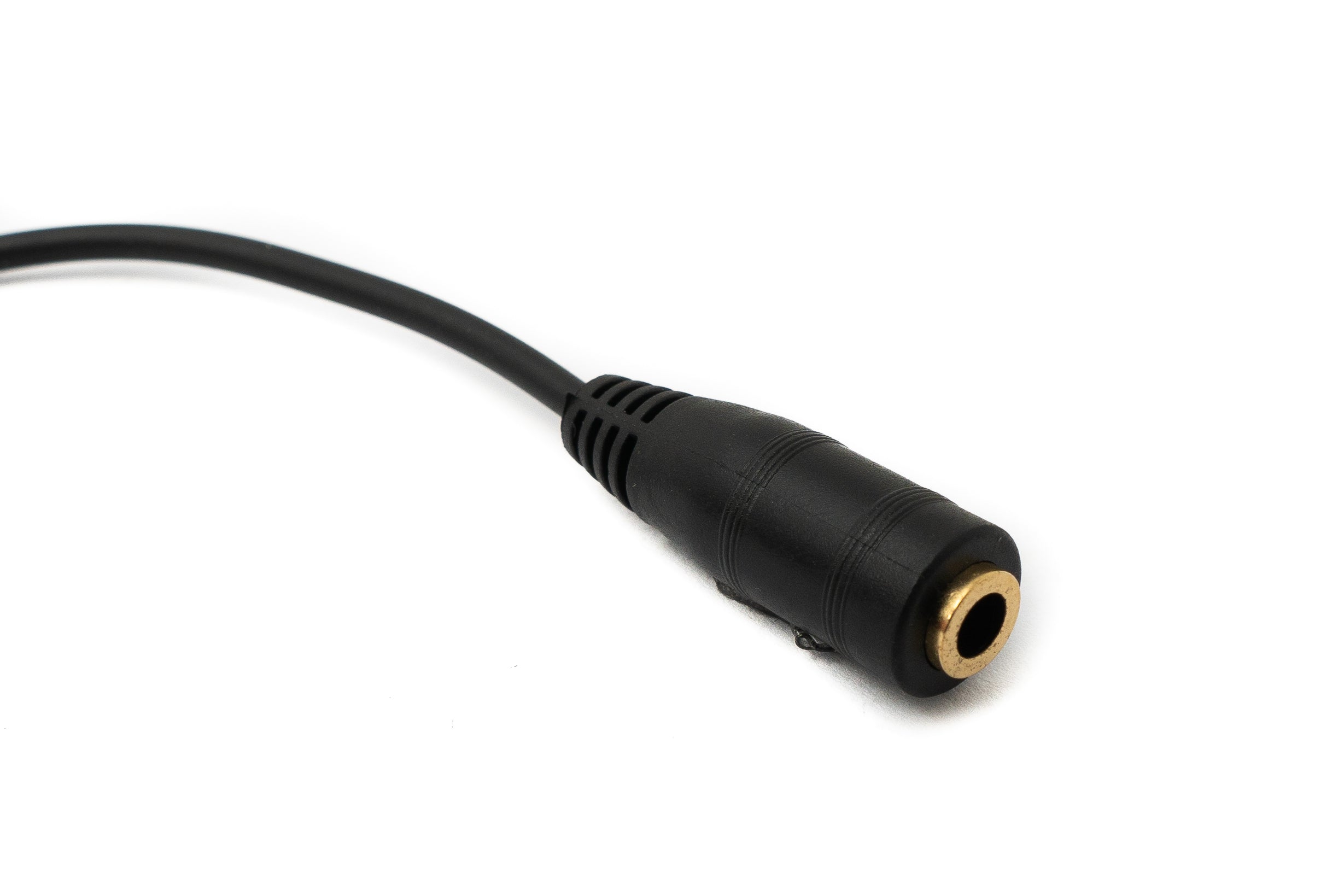 Audio Kabel 15 cm Stereo AUX Klinke 2,5 mm Stecker zu 3,5 mm Buchse Winkel