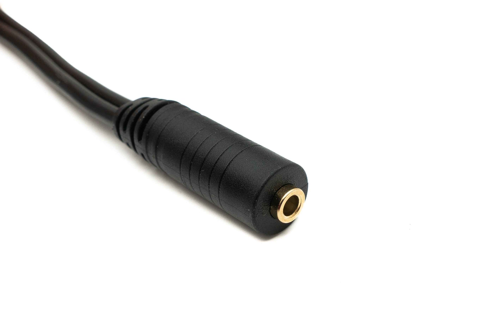 SYSTEM-S Audio Y Kabel 150 cm Stereo AUX Klinke 6,35mm Stecker & Stecker zu 3,5 mm Buchse