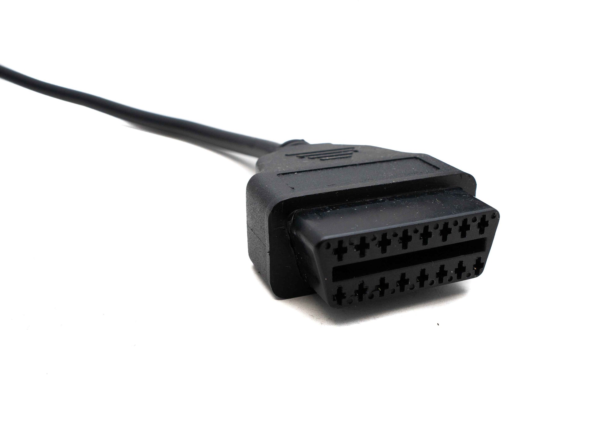 SYSTEM-S OBD Kabel 35 cm OBD 2 Buchse für BMW 20pin in Schwarz für Auto Diagnose