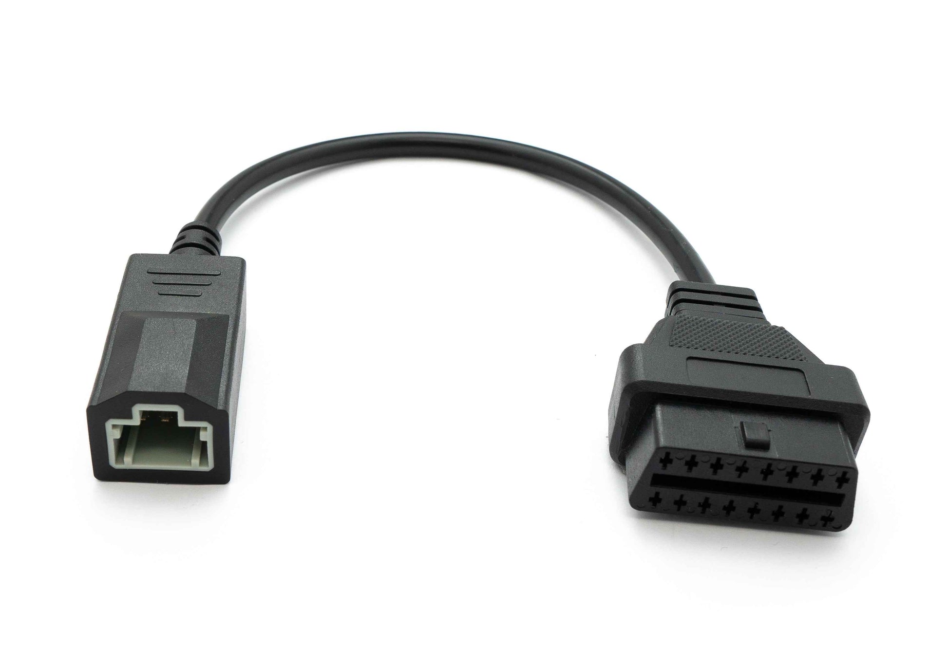 SYSTEM-S OBD Kabel 30 cm OBD 2 Buchse für Honda 3pin in Schwarz für Auto Diagnose