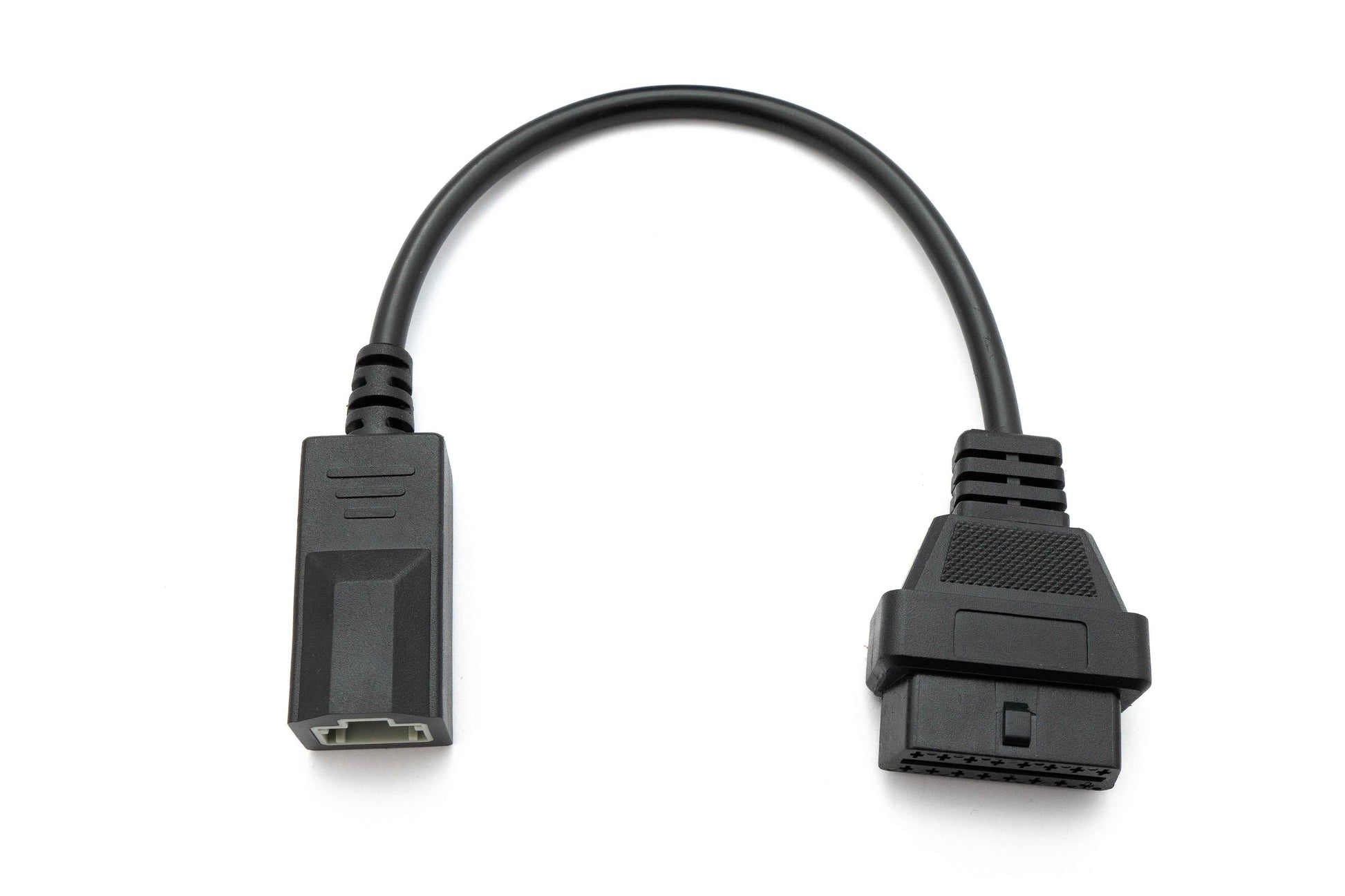 SYSTEM-S OBD Kabel 30 cm OBD 2 Buchse für Honda 3pin in Schwarz für Auto Diagnose