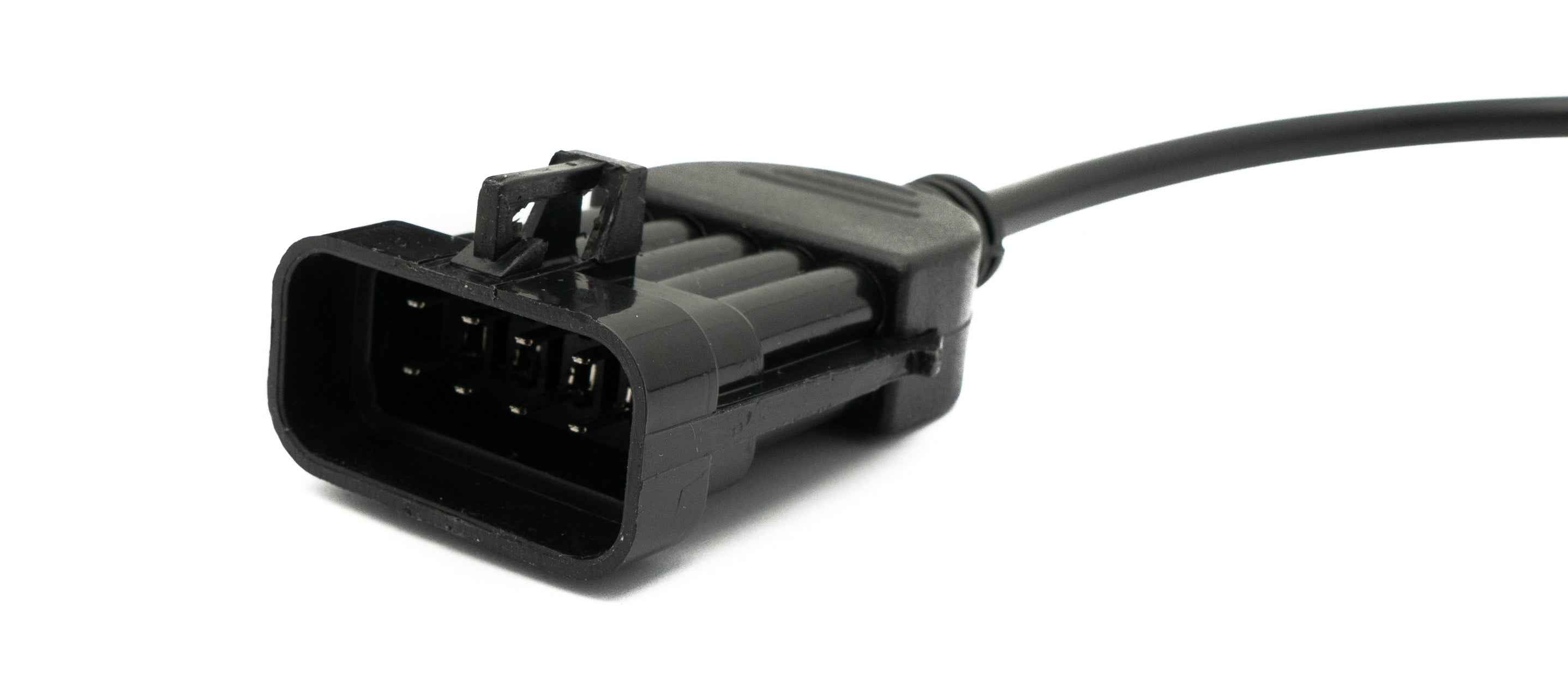 SYSTEM-S OBD Kabel 30 cm OBD 2 Buchse für Opel 10pin in Schwarz für Auto Diagnose