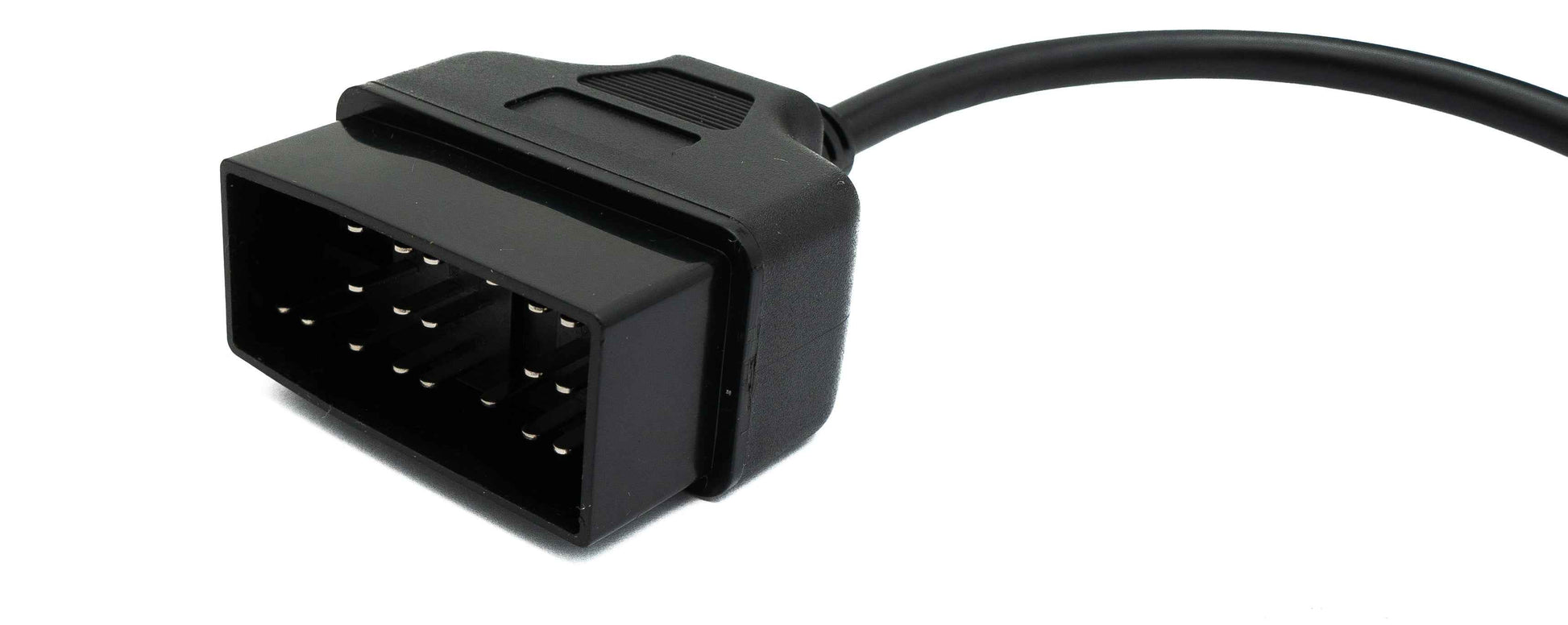 SYSTEM-S OBD Kabel 20 cm OBD 2 Buchse für Toyota 22pin in Schwarz Adapter Auto Diagnose