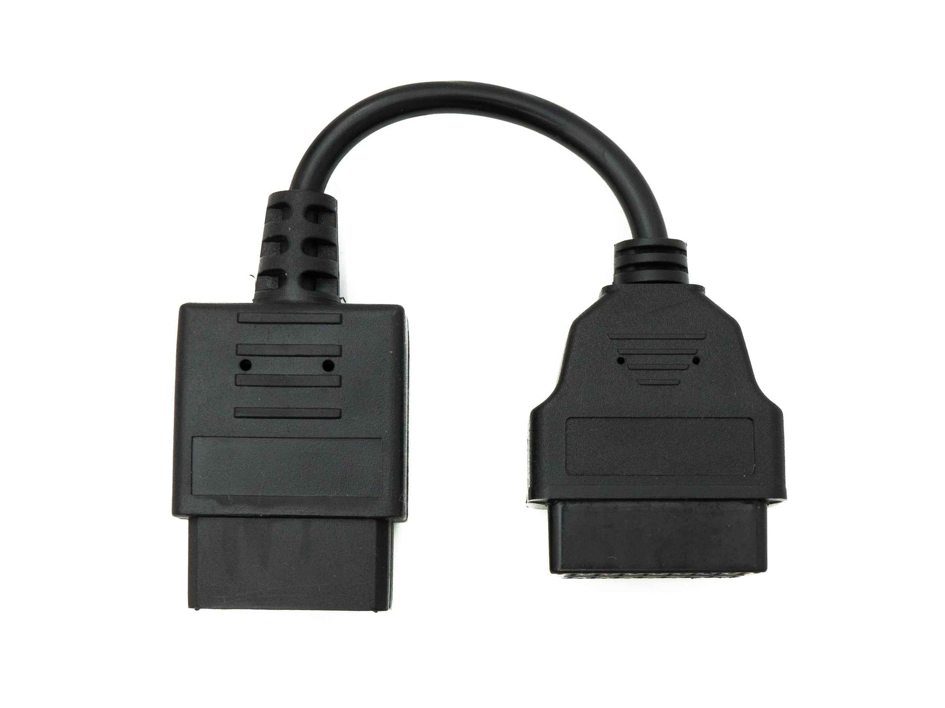 SYSTEM-S OBD Kabel 10 cm OBD 2 Buchse für Subaru 9pin in Schwarz für Auto Diagnose