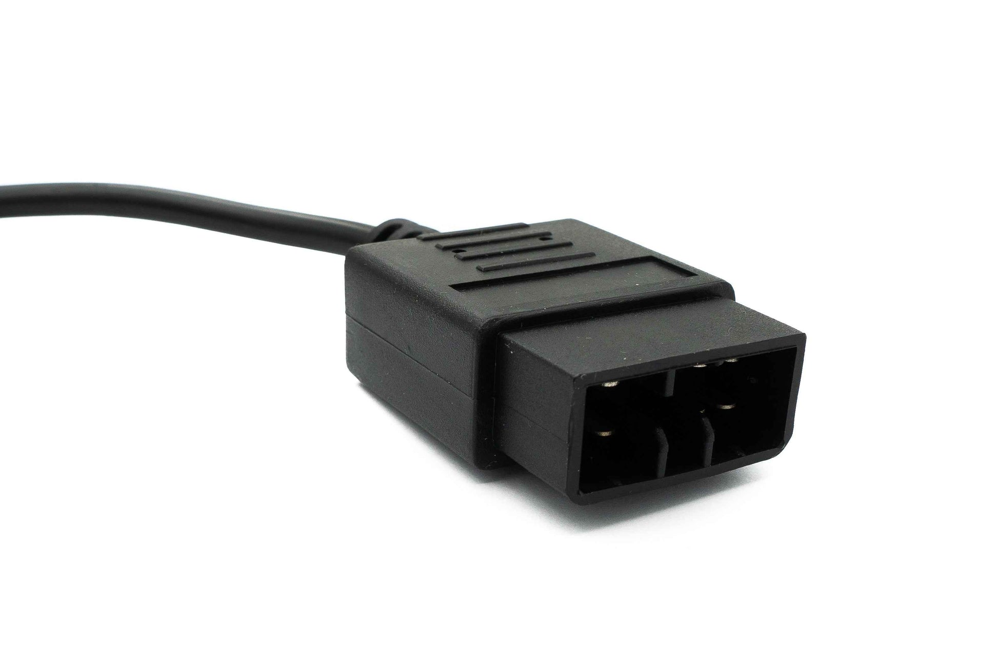 SYSTEM-S OBD Kabel 10 cm OBD 2 Buchse für Subaru 9pin in Schwarz für Auto Diagnose