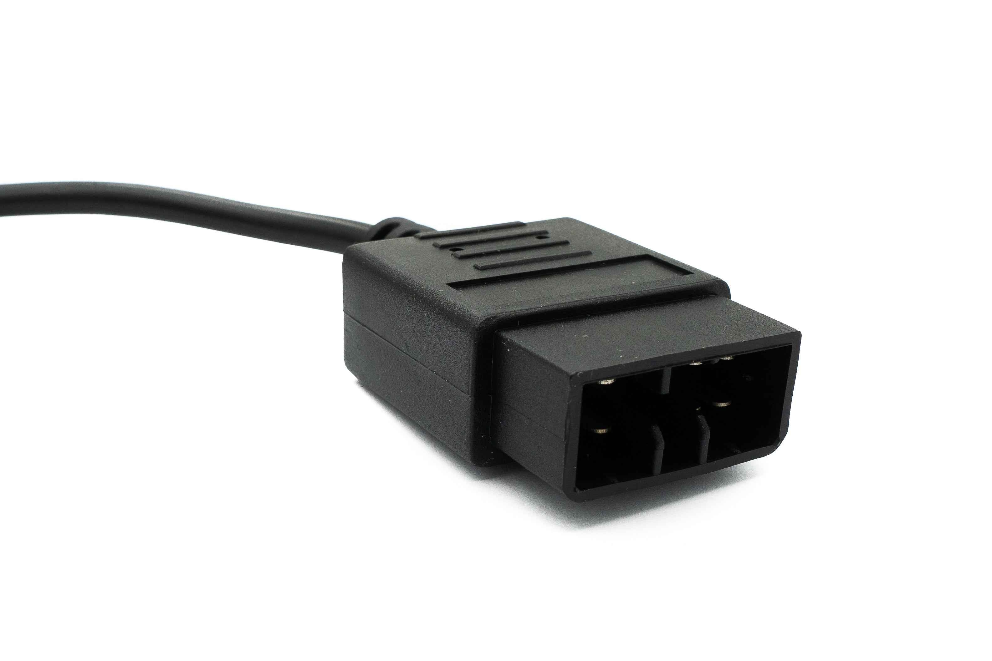 SYSTEM-S OBD Kabel 10 cm OBD 2 Buchse für Subaru 9pin in Schwarz für Auto Diagnose