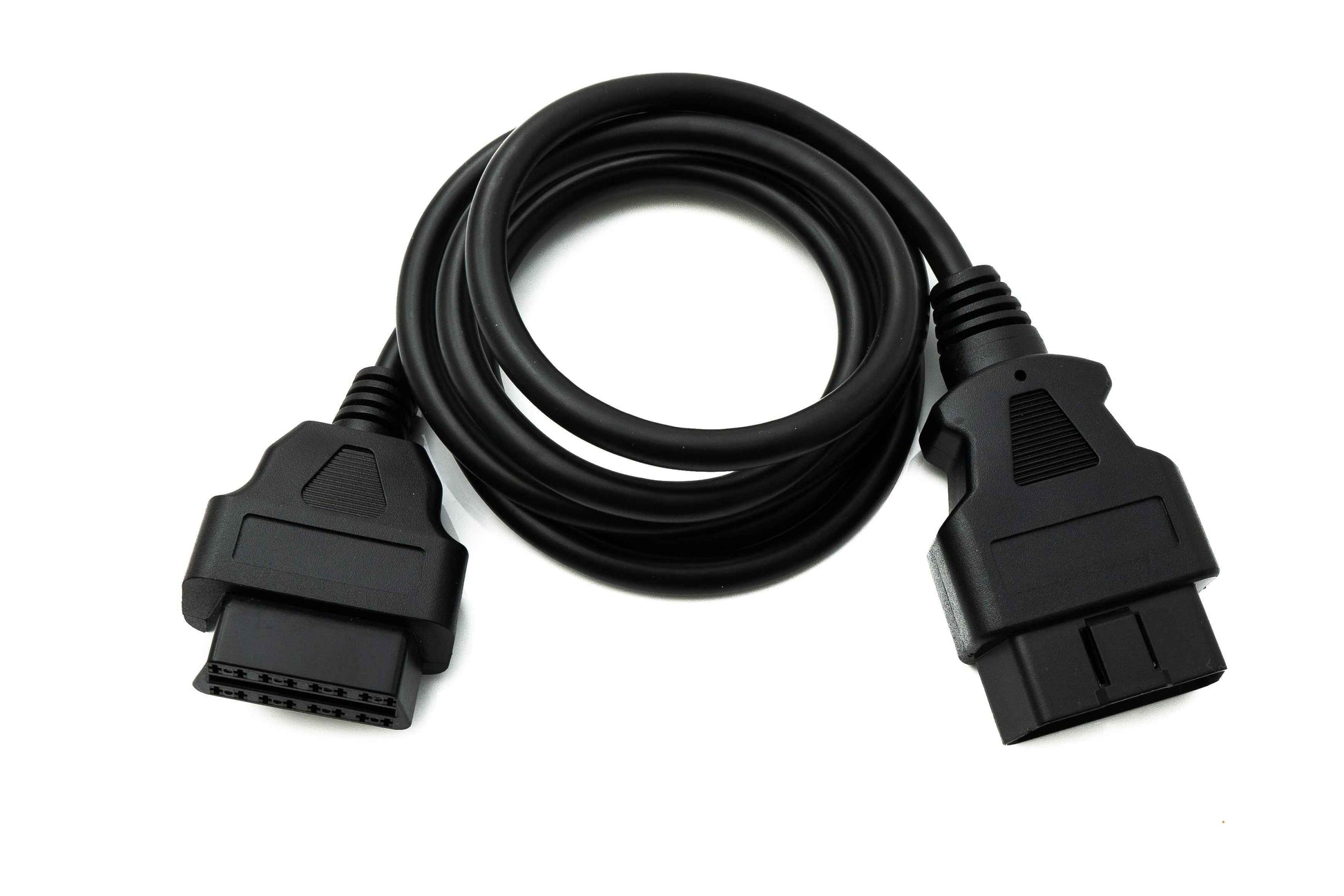 SYSTEM-S OBD Kabel 150 cm OBD 2 16pin J1962M Stecker zu J1962F Buchse für Auto Diagnose