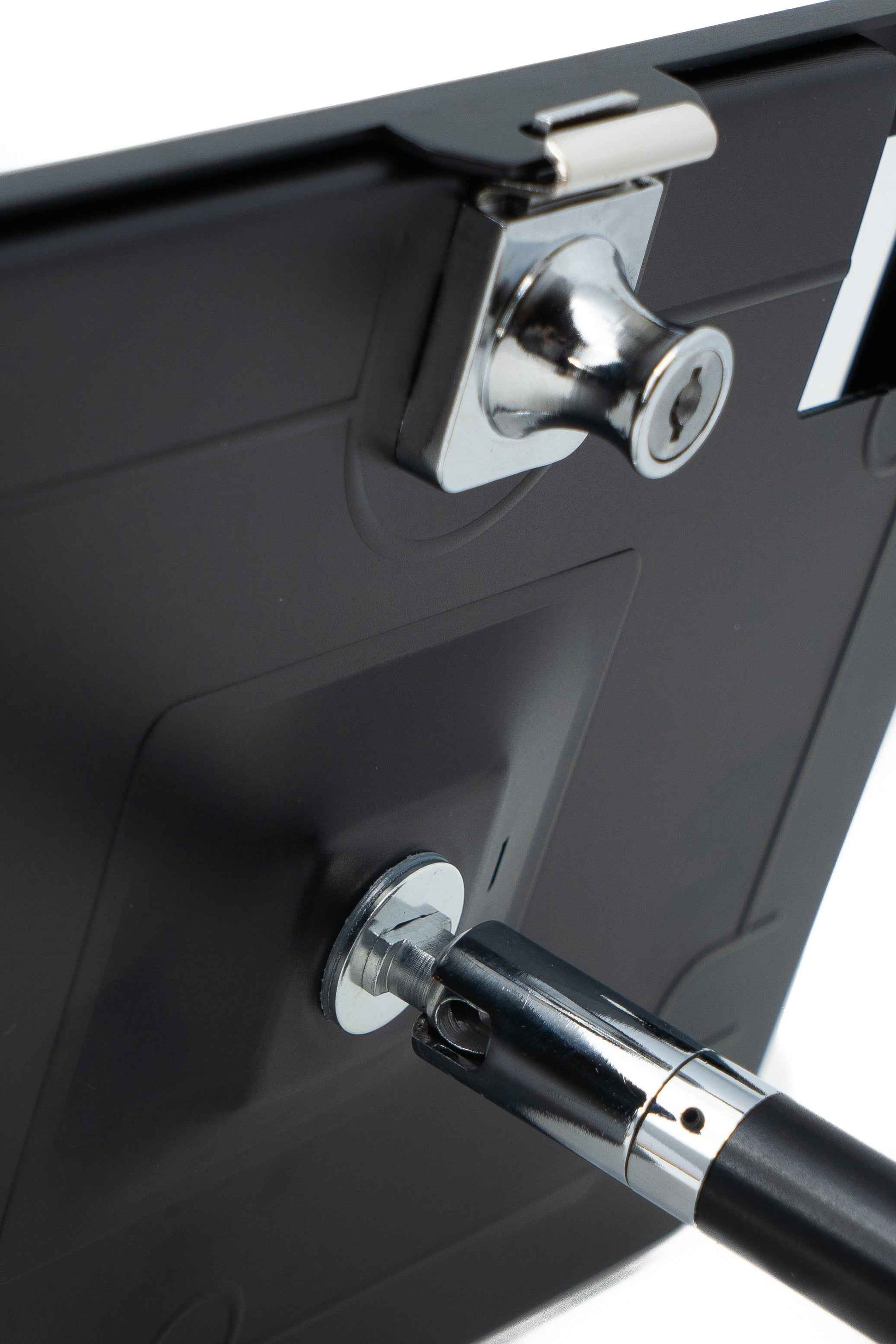 SYSTEM-S Tischhalterung Klemme 360° Ständer abschließbar für iPad 10 Pro 11 Air 4 5