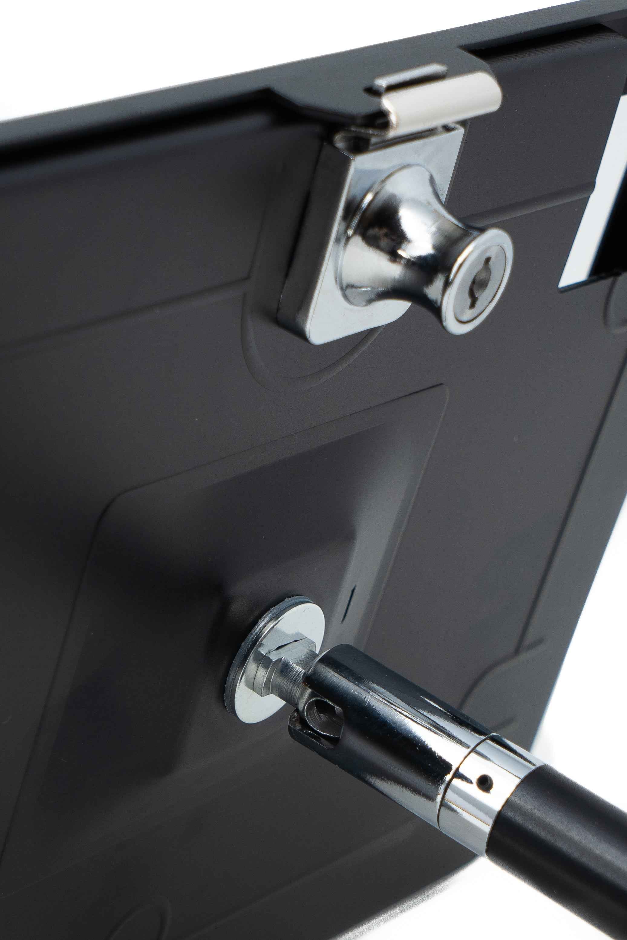 SYSTEM-S Tischhalterung Klemme 360° Ständer abschließbar für iPad 10 Pro 11 Air 4 5