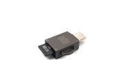 Kartenlesegerät USB-C Micro SD SDXC Adapter USB 3.1 grau 2,9 cm 81916974