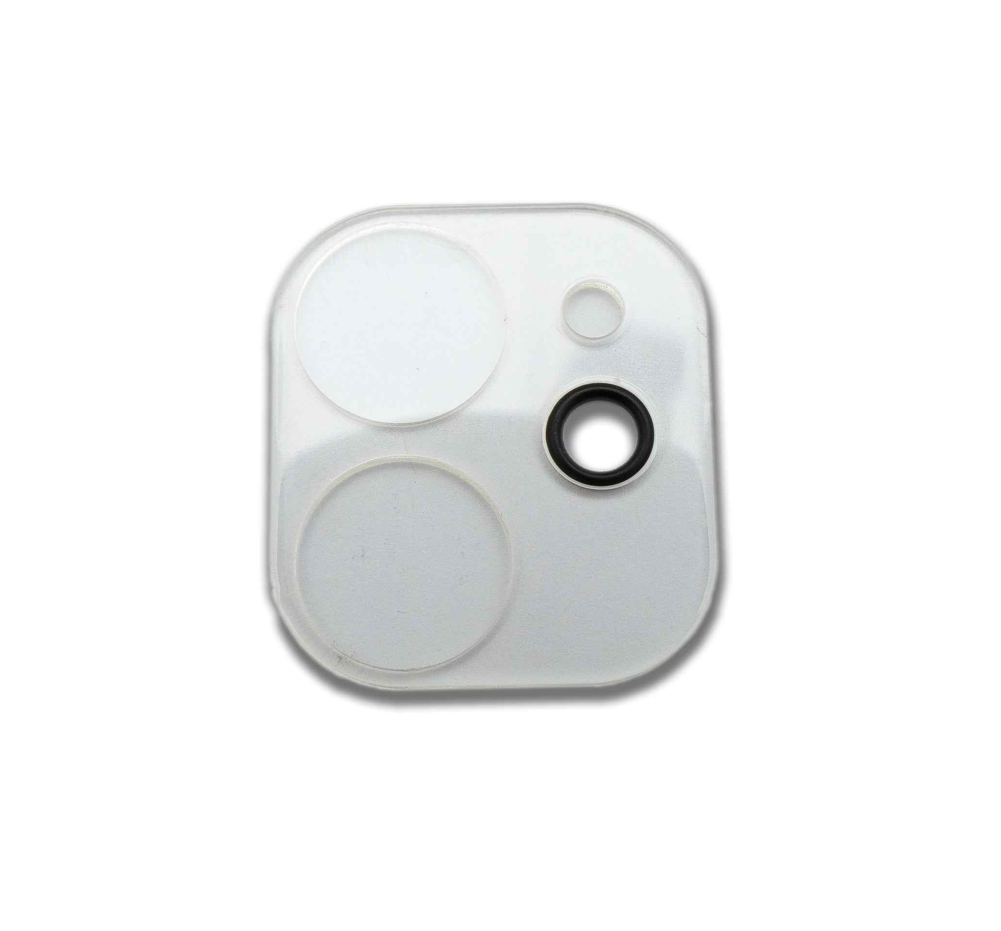 SYSTEM-S Kamera Schutz Linse Objektiv Abdeckung aus transparent Glas für iPhone 11