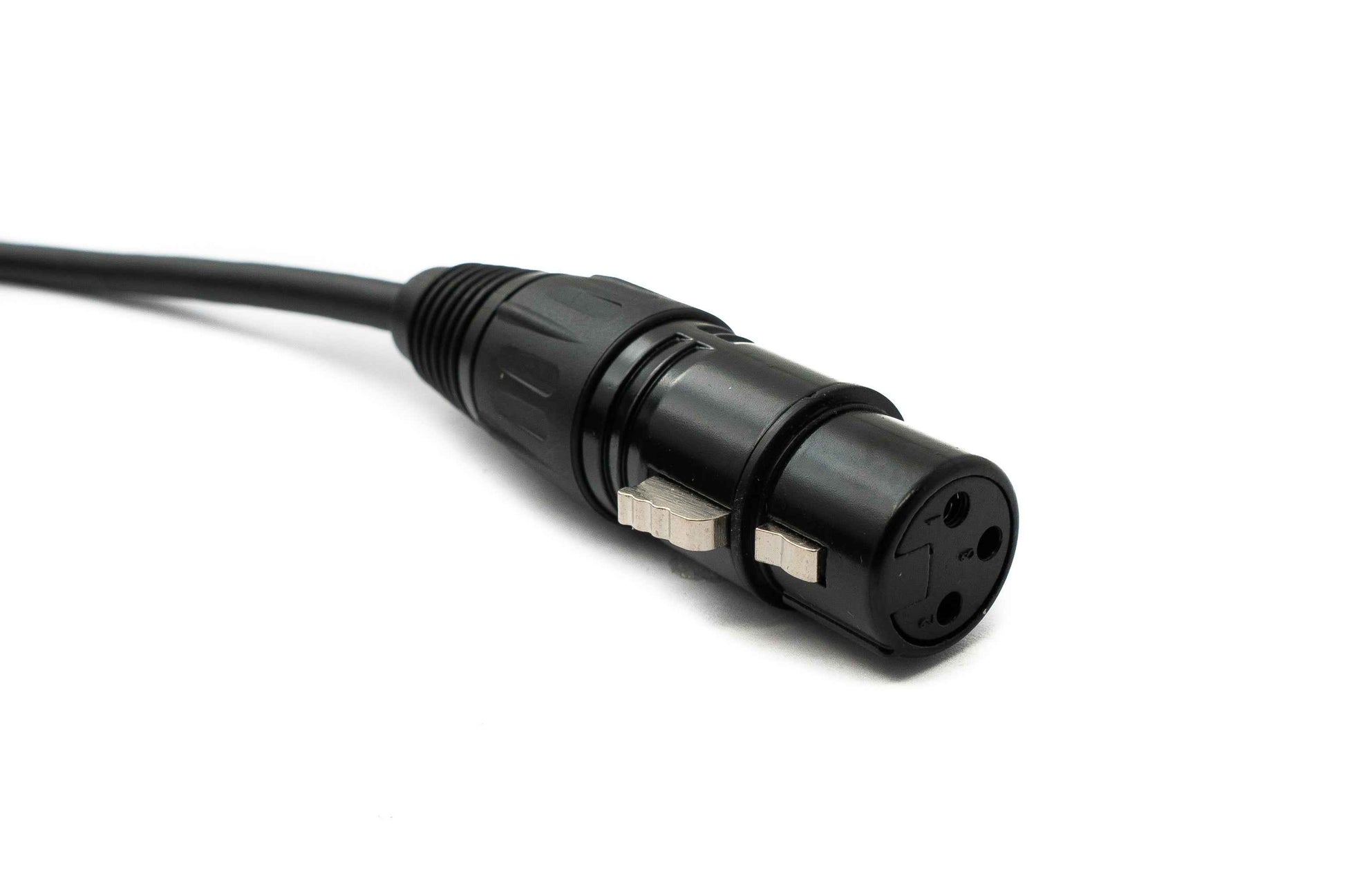 SYSTEM-S Audio Kabel 5 m XLR 3 polig Buchse zu 6.35 mm Klinke Stecker AUX