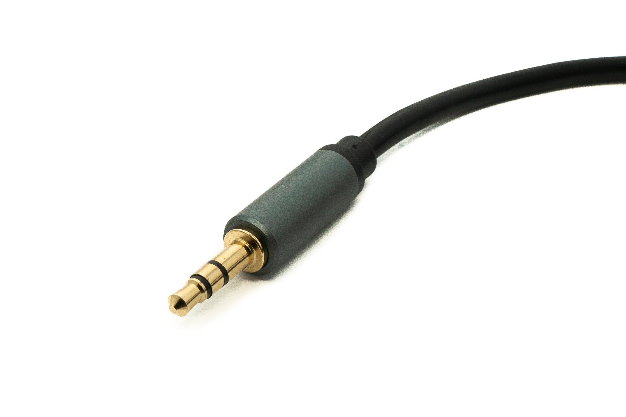 Audio Cinch Kabel 2 RCA auf AUX Klinke 3,5 mm 100 cm schwarz 87211657 | System-S