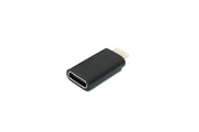 USB-Adapter Typ C Buchse auf Micro B Stecker 2,6 cm schwarz 86959415 | System-S