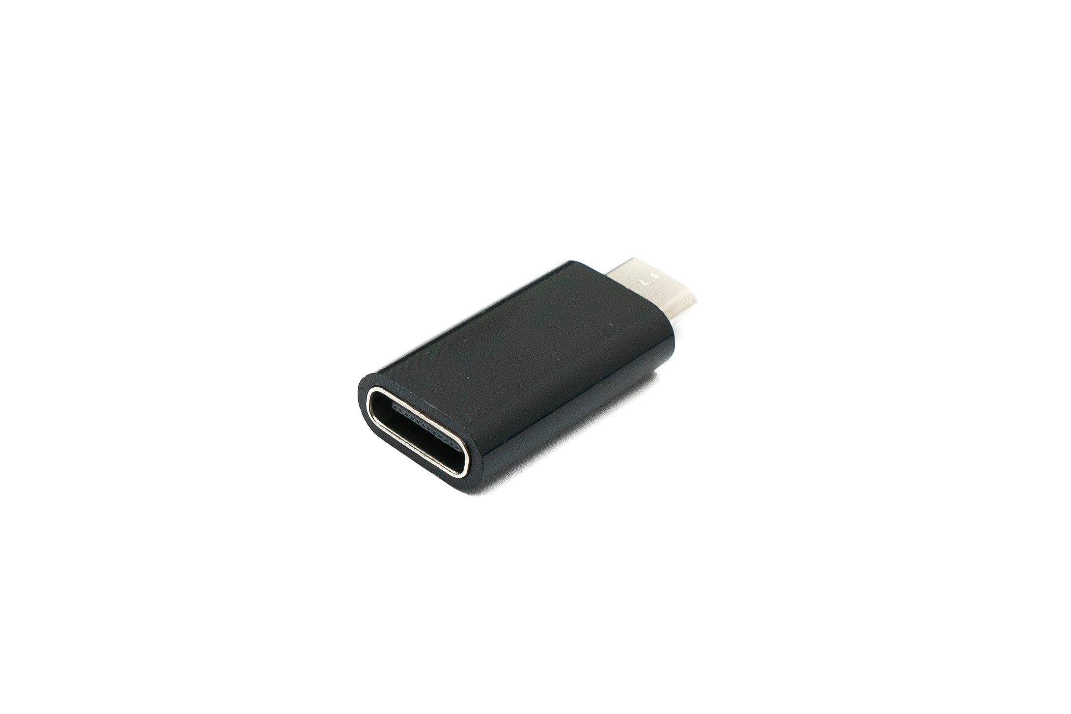 USB-Adapter Typ C Buchse auf Micro B Stecker 2,6 cm schwarz 86959415 | System-S