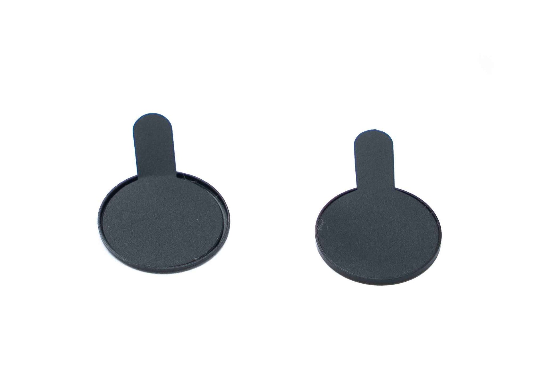 SYSTEM-S Kamera Schutz Linse Objektiv Abdeckung aus Glas Metall für iPhone 11 in Schwarz