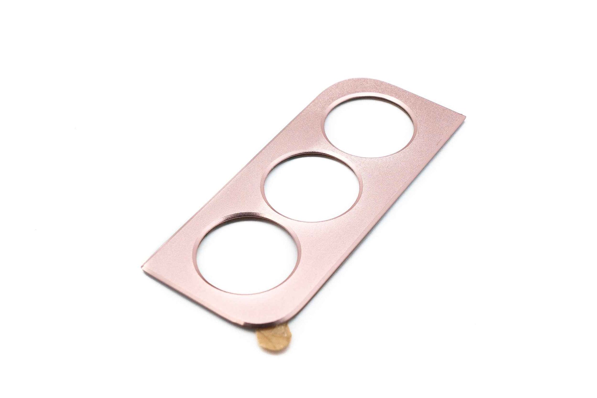 SYSTEM-S Kamera Schutz Linse Objektiv Abdeckung Aluminium für Samsung Galaxy S21 in Pink