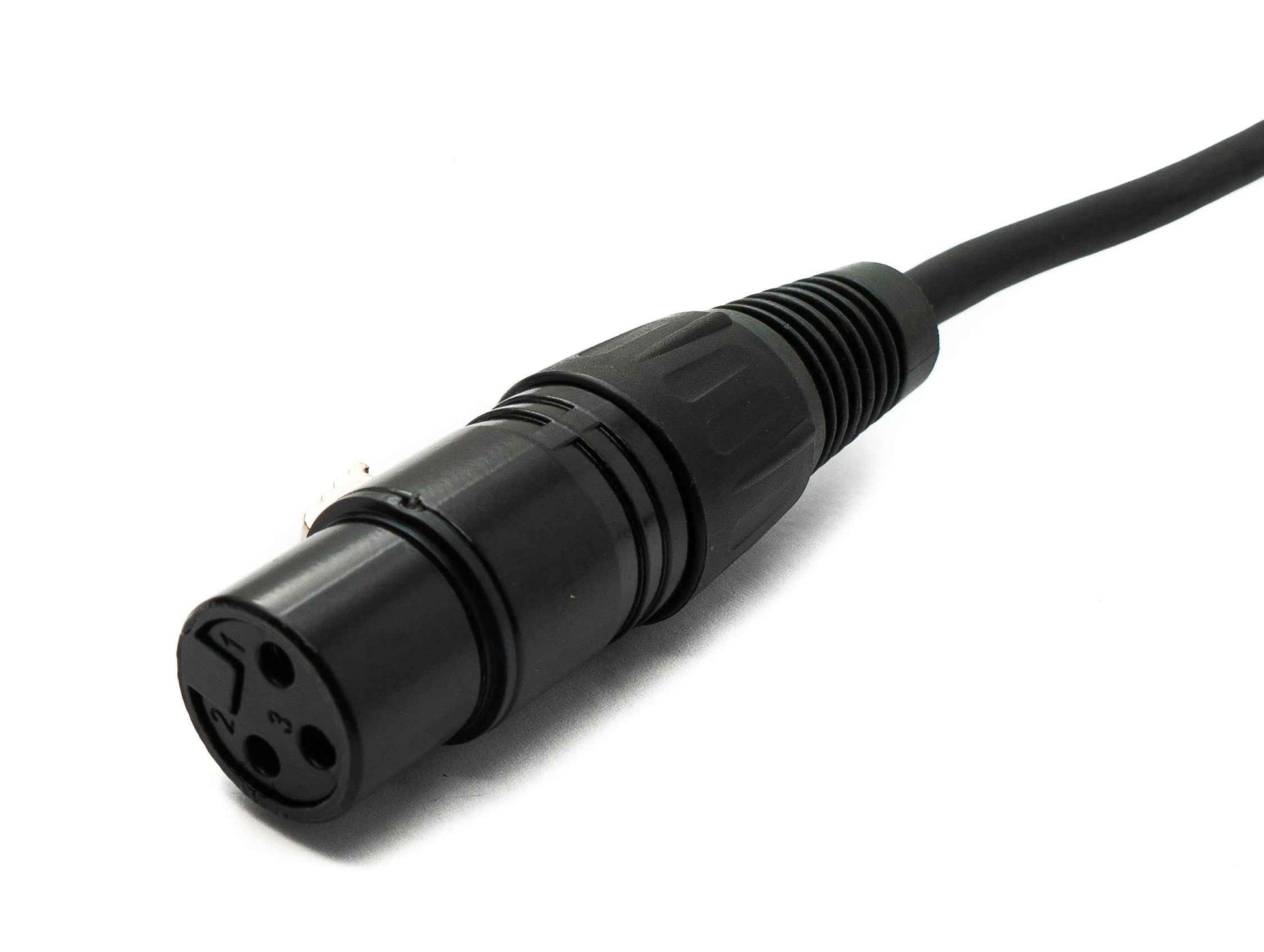 SYSTEM-S Audio Kabel 3 m XLR 3 polig Buchse zu 6.35 mm Klinke Stecker AUX