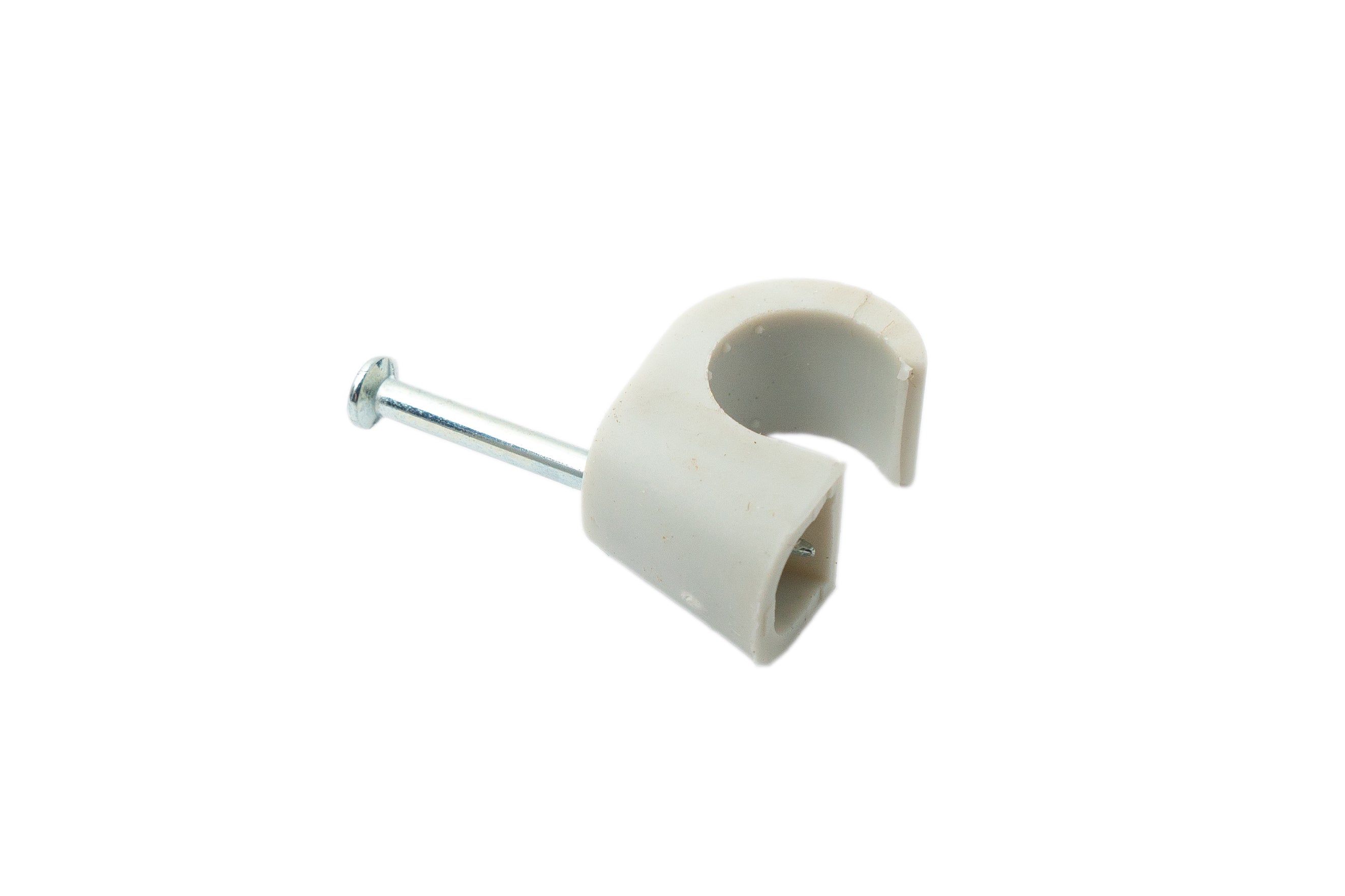Expressschellen 230er Set Nagel Kabel Schellen 10 mm Clip in Grau | System-S