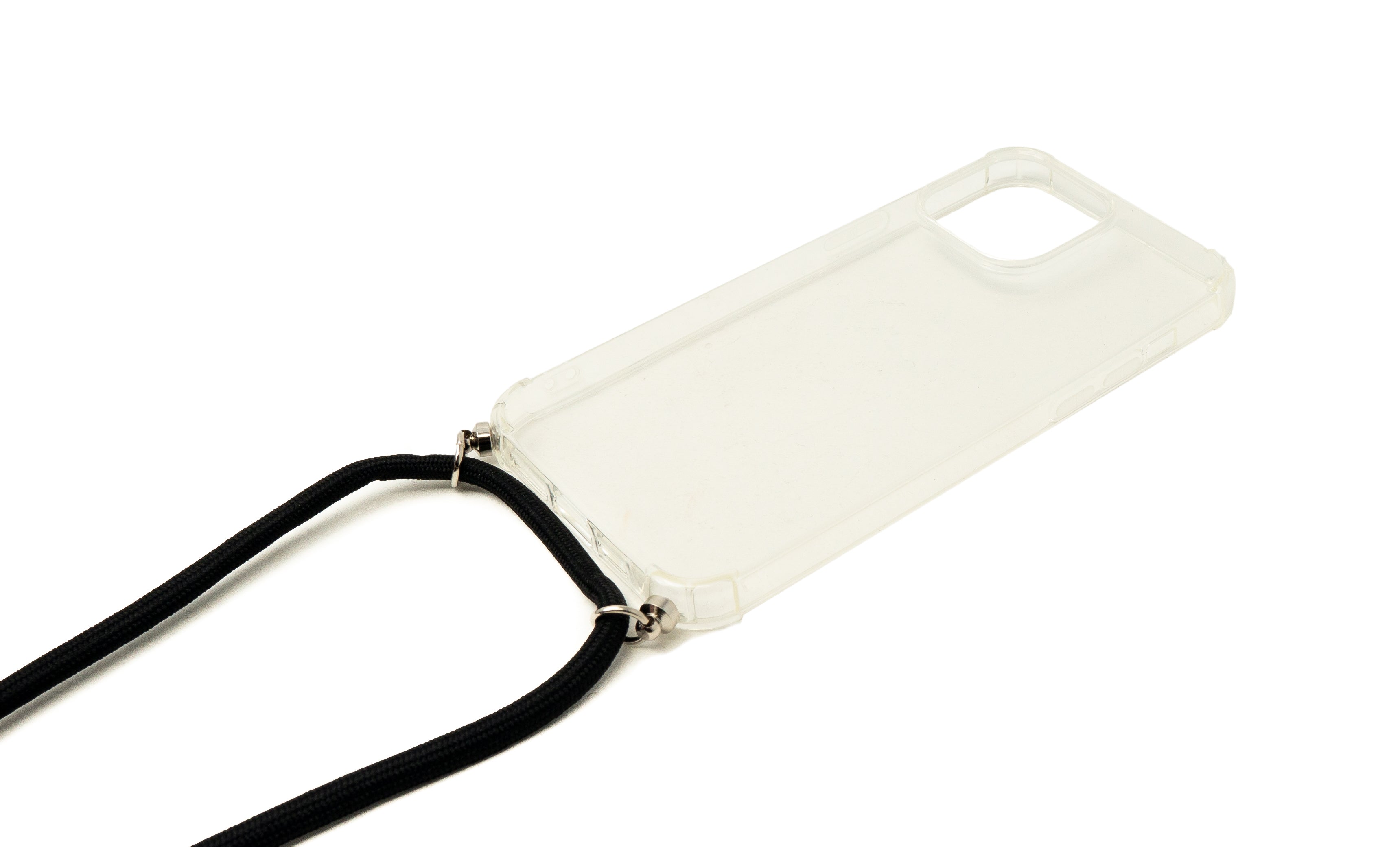 Schutzhülle aus Silikon mit Halsband transparent für iPhone 14 Pro 81444040