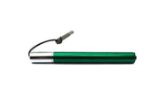 SYSTEM-S Touchpen Stylus aus Aluminium in Grün für Tablet Smartphone Laptop Surface