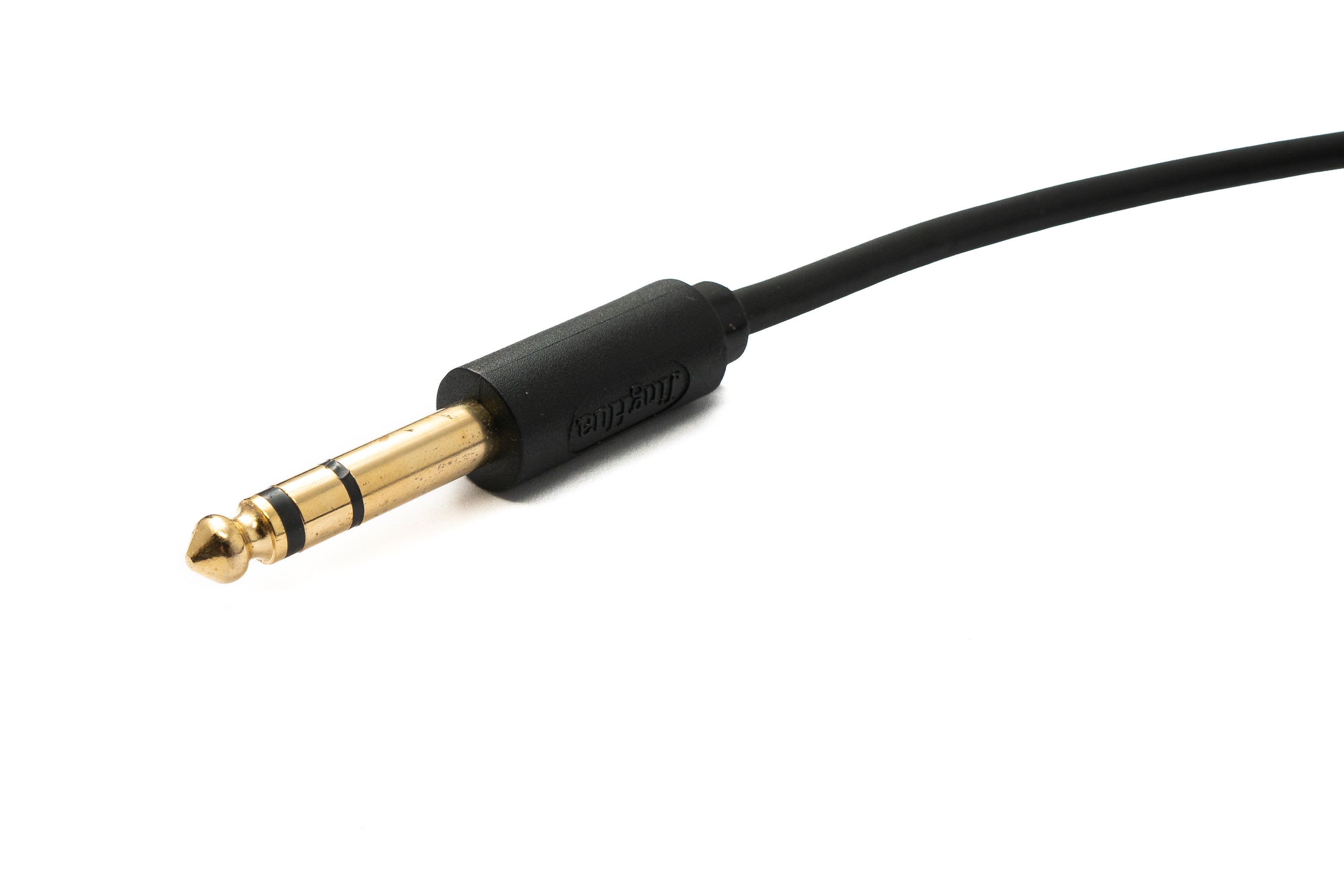 Audio-Kabel XLR 3-polig Buchse auf 6,35 mm Klinke Stecker 150 cm schwarz