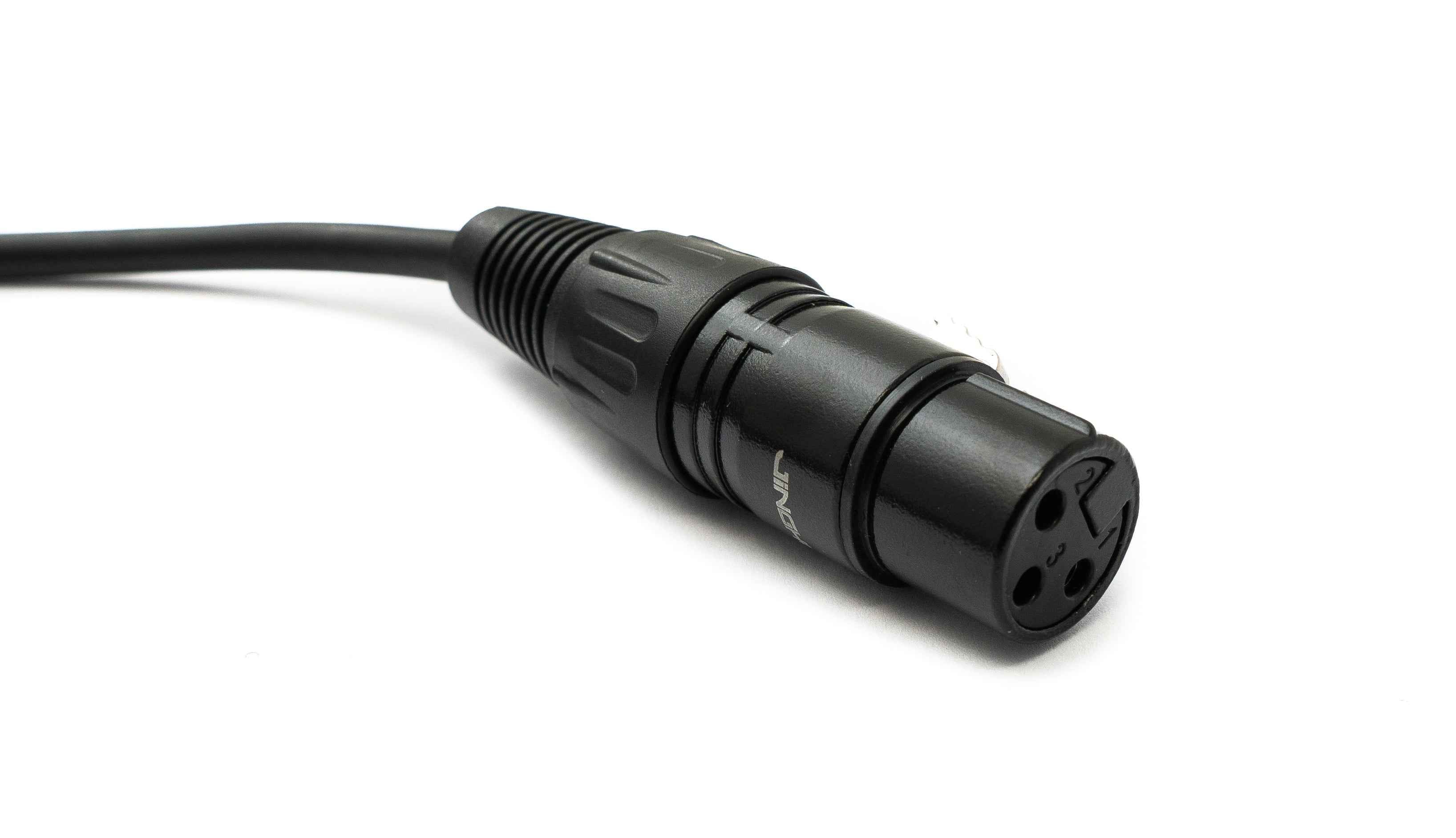 SYSTEM-S Audio Kabel 150 cm XLR 3 polig Buchse zu 6.35 mm Klinke Stecker AUX