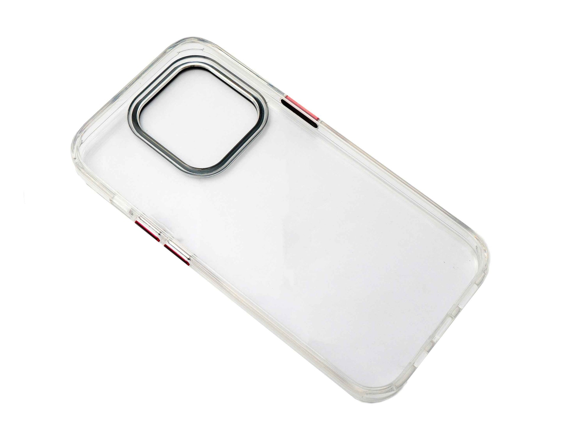 SYSTEM-S Schutzhülle stoßfest aus TPU in Weiß Transparent Hülle für iPhone 14 Pro