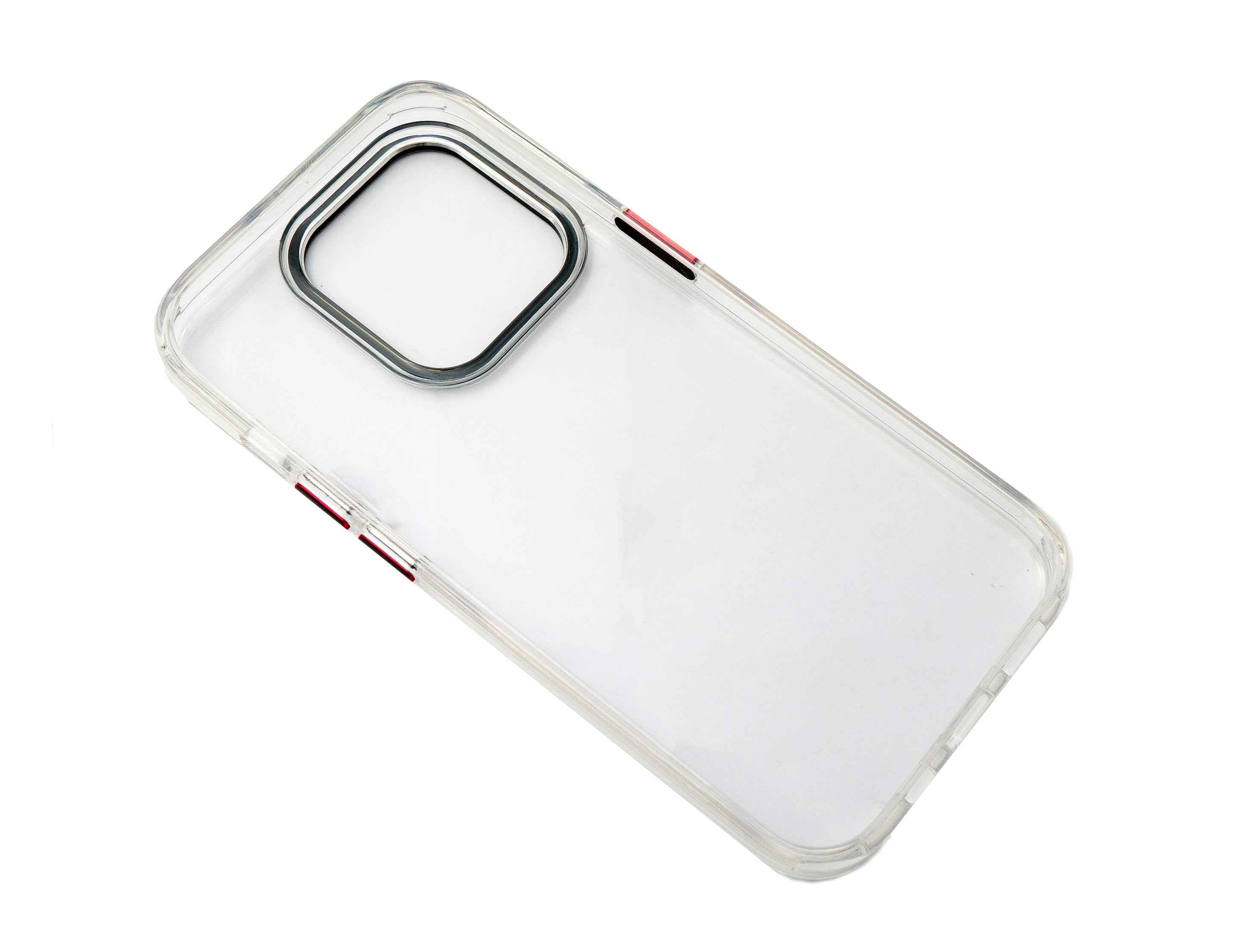 SYSTEM-S Schutzhülle stoßfest aus TPU in Weiß Transparent Hülle für iPhone 14 Pro