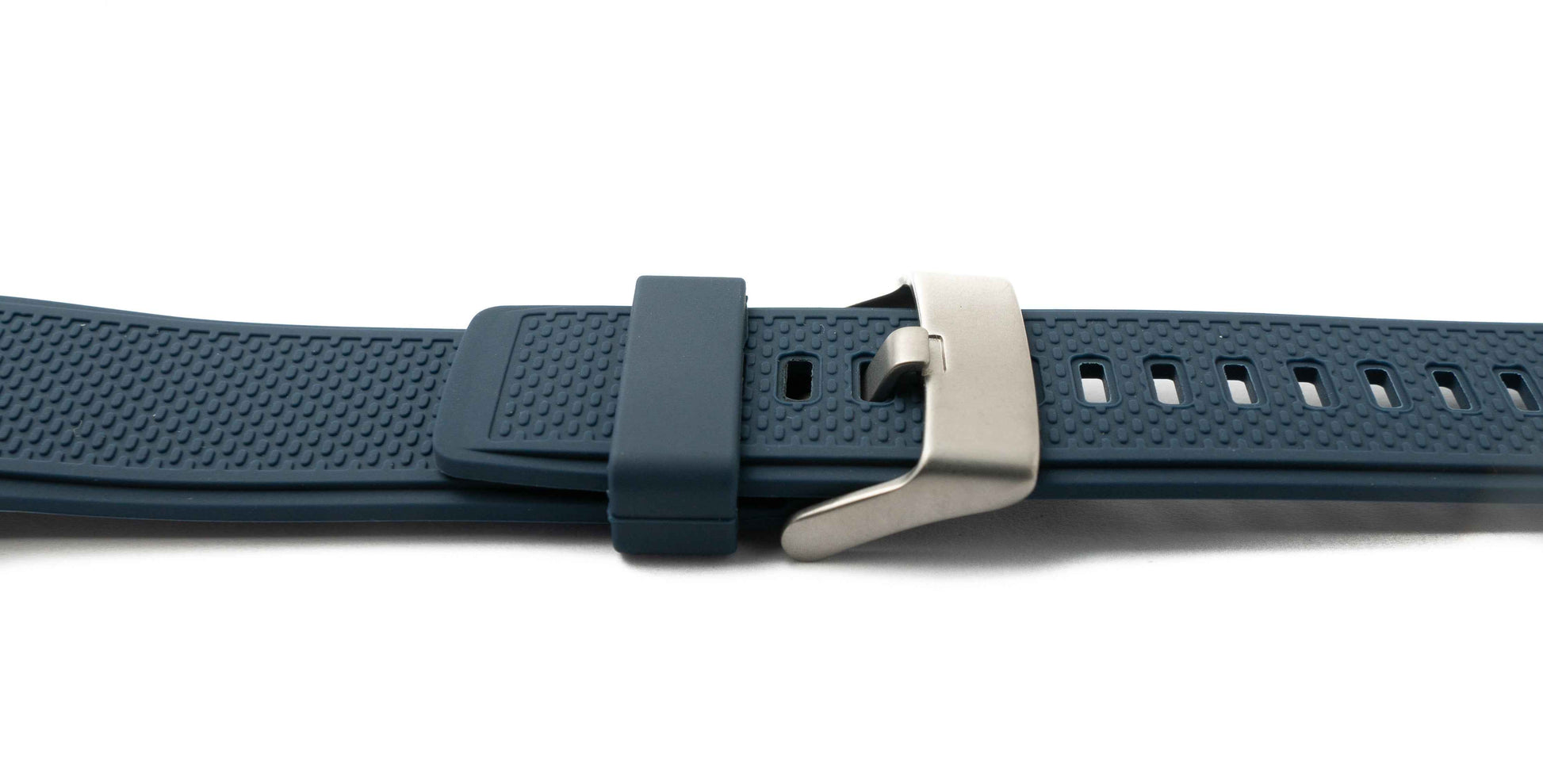 SYSTEM-S Armband flexibel aus Silikon 20mm für Huawei Watch 2 Smartwatch in Blau